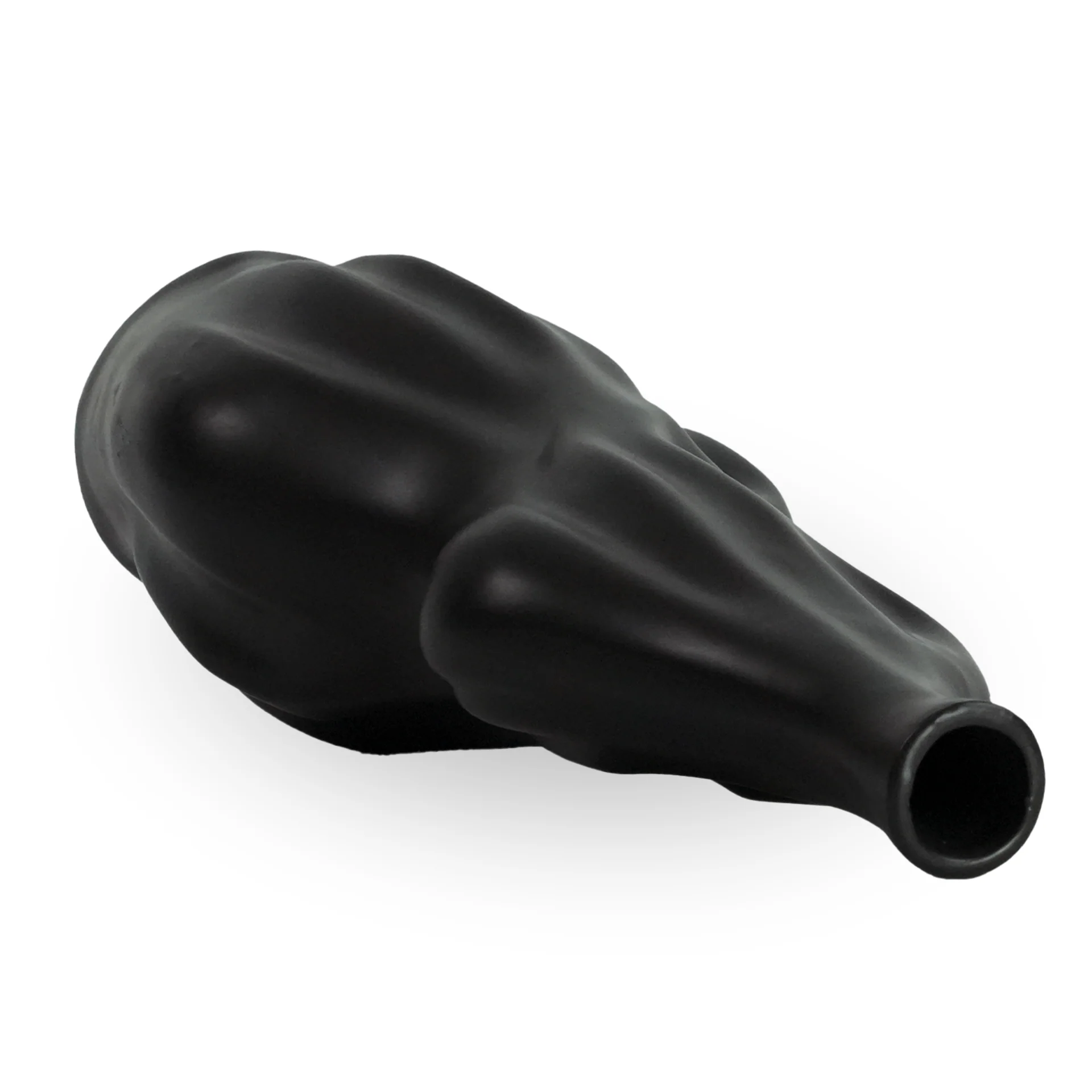 Alva - Vase en céramique noire 25 cm - Image 3