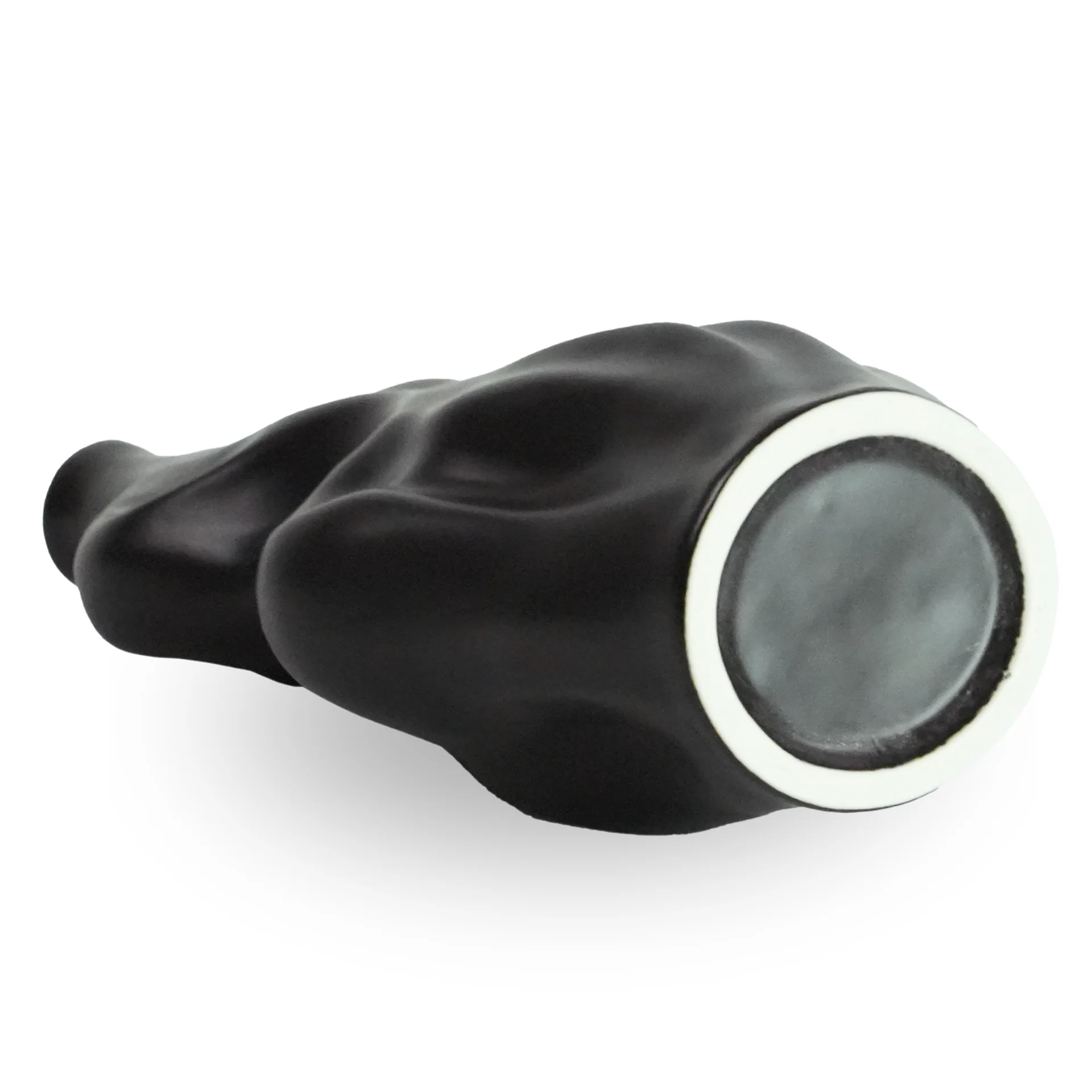 Alva - Vase en céramique noire 25 cm - Image 4