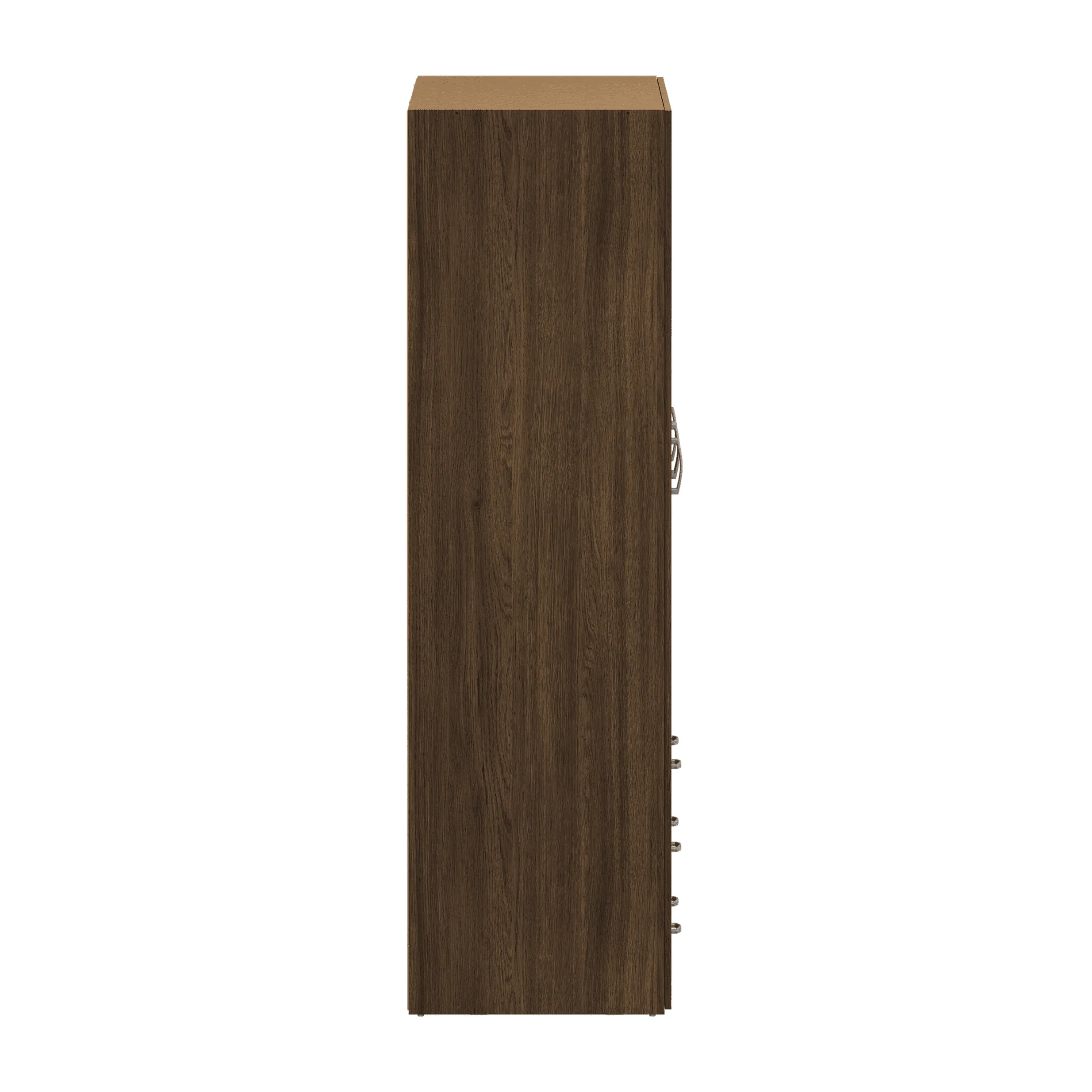 Malia armoire couleur chêne fumé 4 portes 3 tiroirs - Image 5