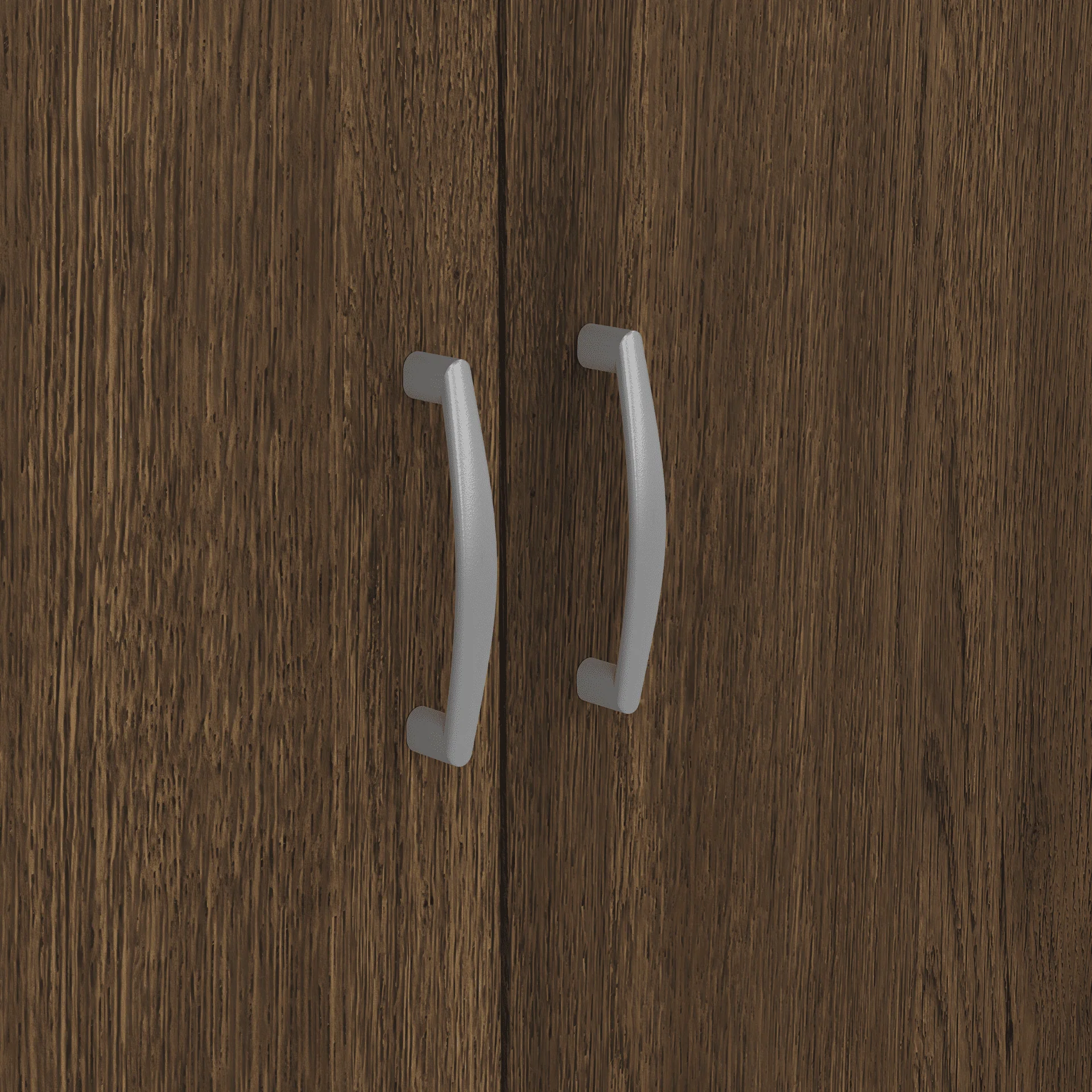 Malia armoire couleur chêne fumé 4 portes 3 tiroirs - Image 7
