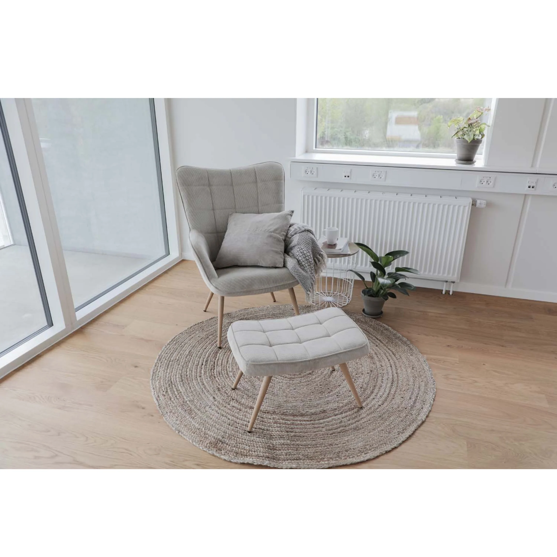 Arthur - Tapis rond en jute Ø150 cm - Image 5