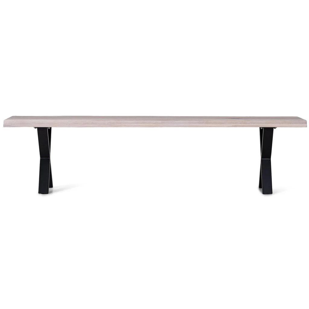 Aura - Banc de table en chêne blanc huilé - Image 3
