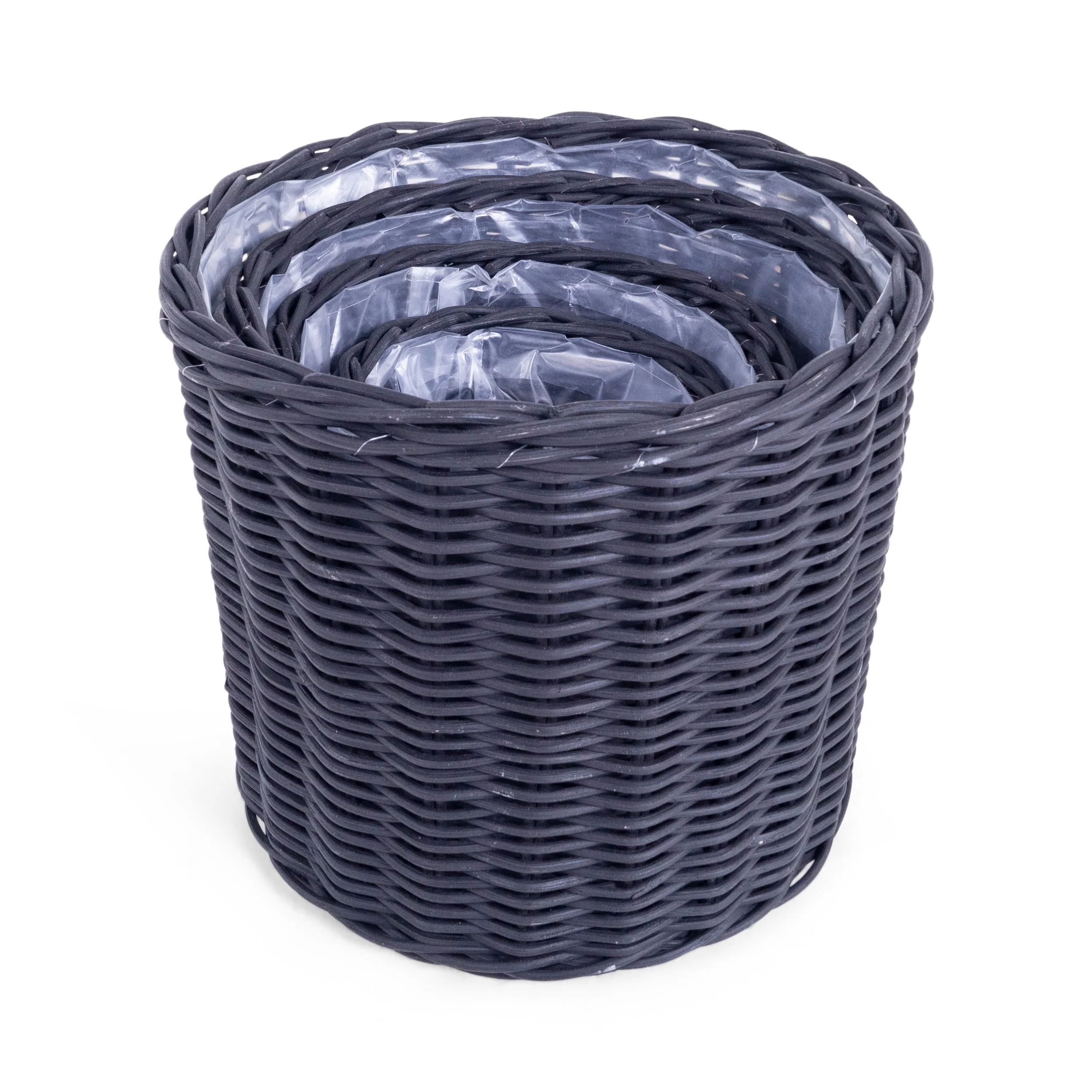 Bella - Corbeille à fruits noire - Lot de 4 pièces - Image 4