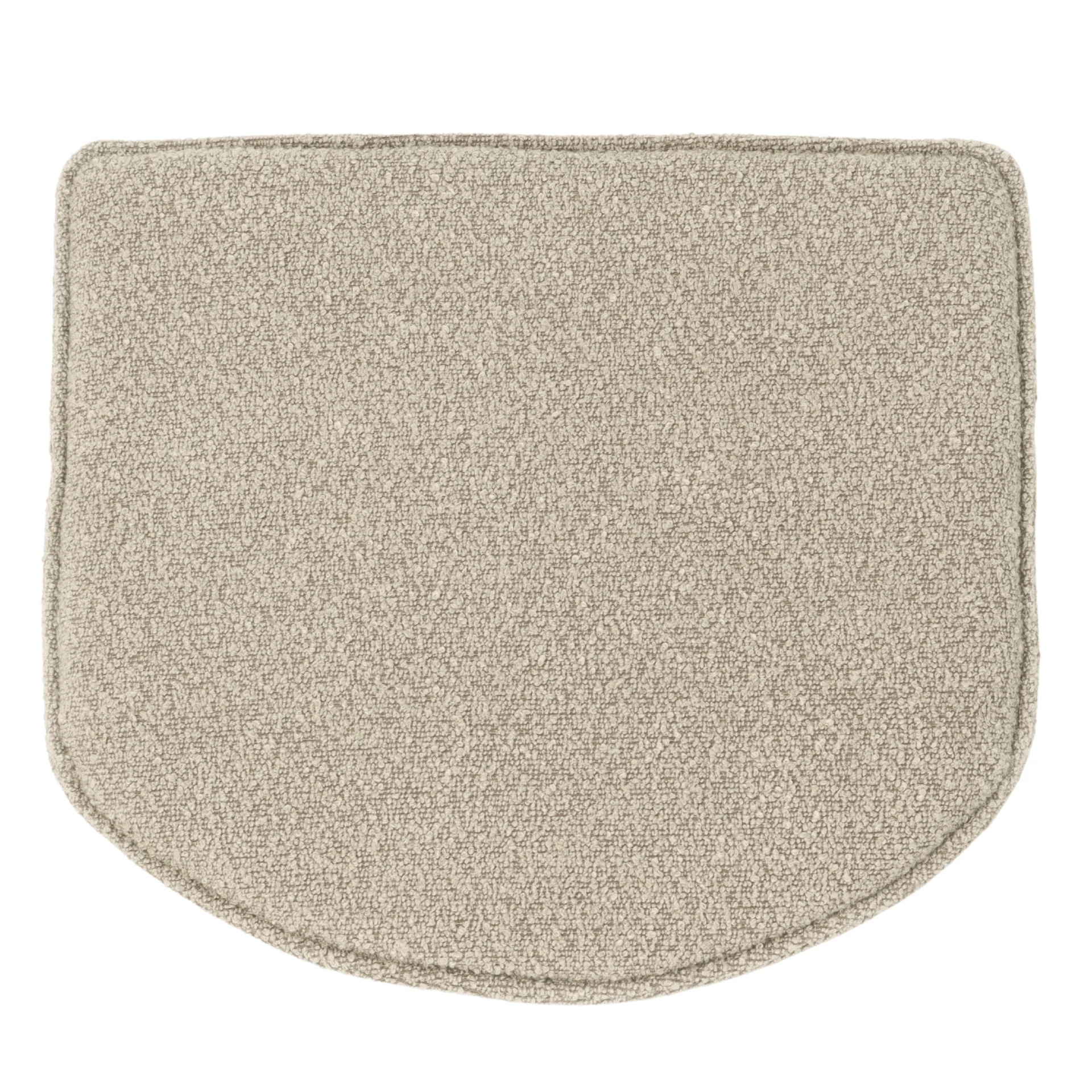 Bella - coussin d'assise en bouclé beige