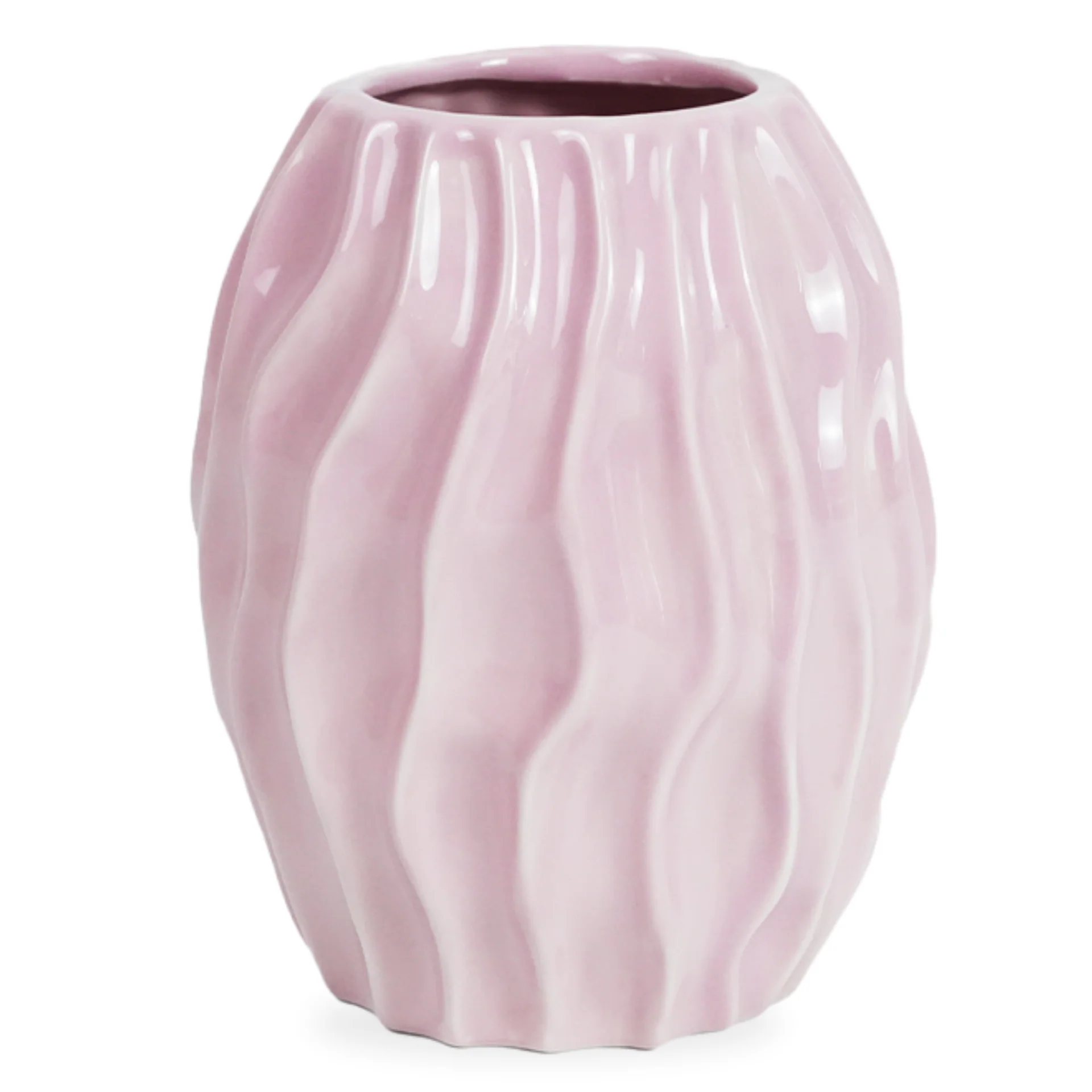 Betty - Vase en céramique rose 15,4 cm
