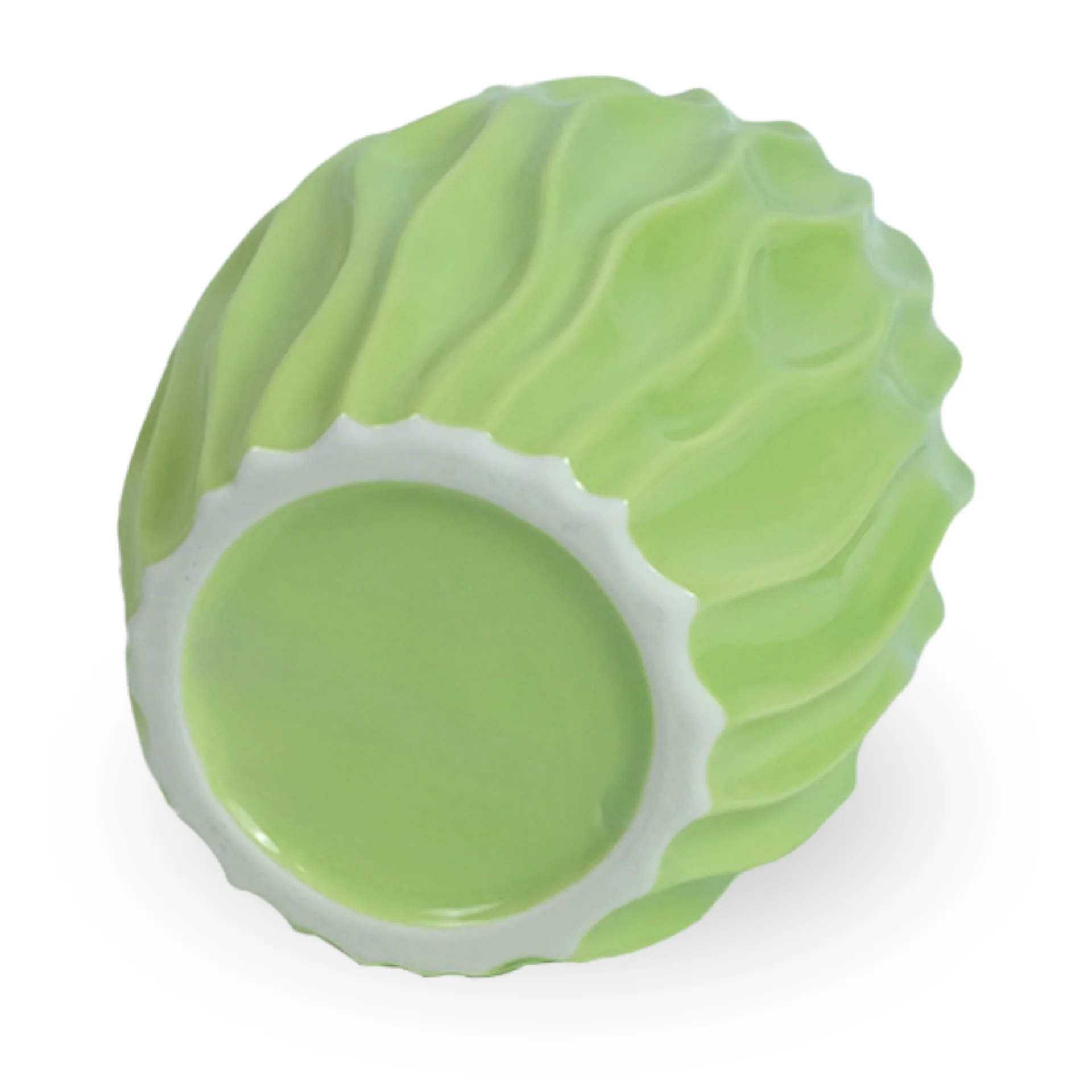 Betty - Vase en céramique verte 15,4 cm - Image 3