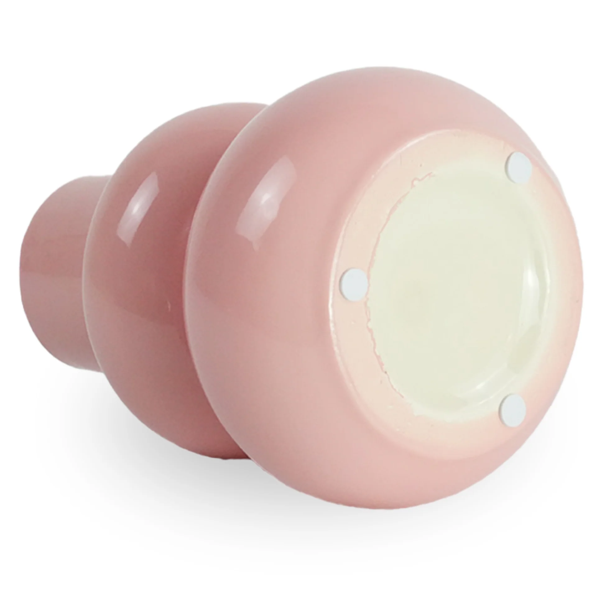 Bliss vase en céramique rose 19,5 cm - Image 4