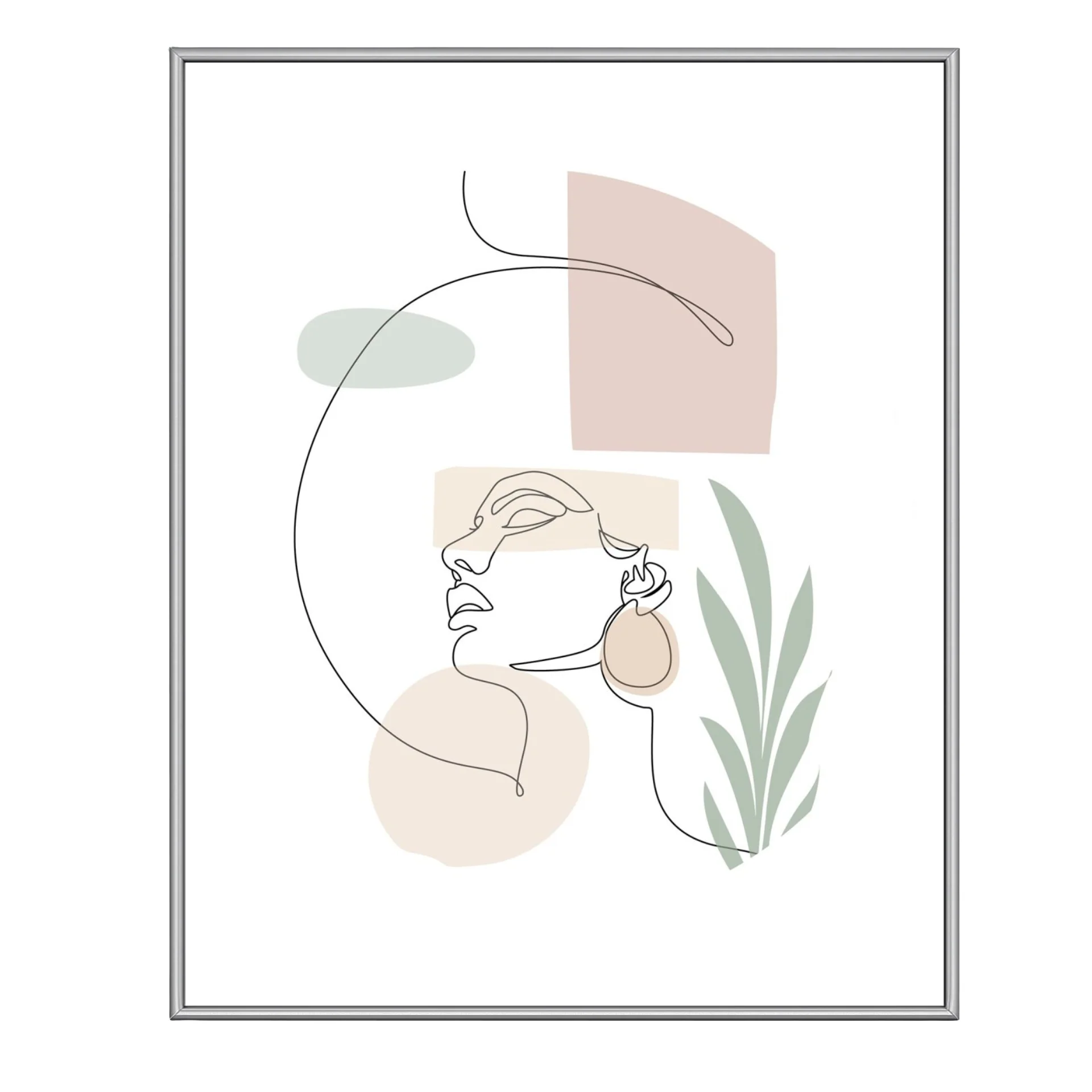 Cadre photo Malina PVC brillant Acier 30x40 cm