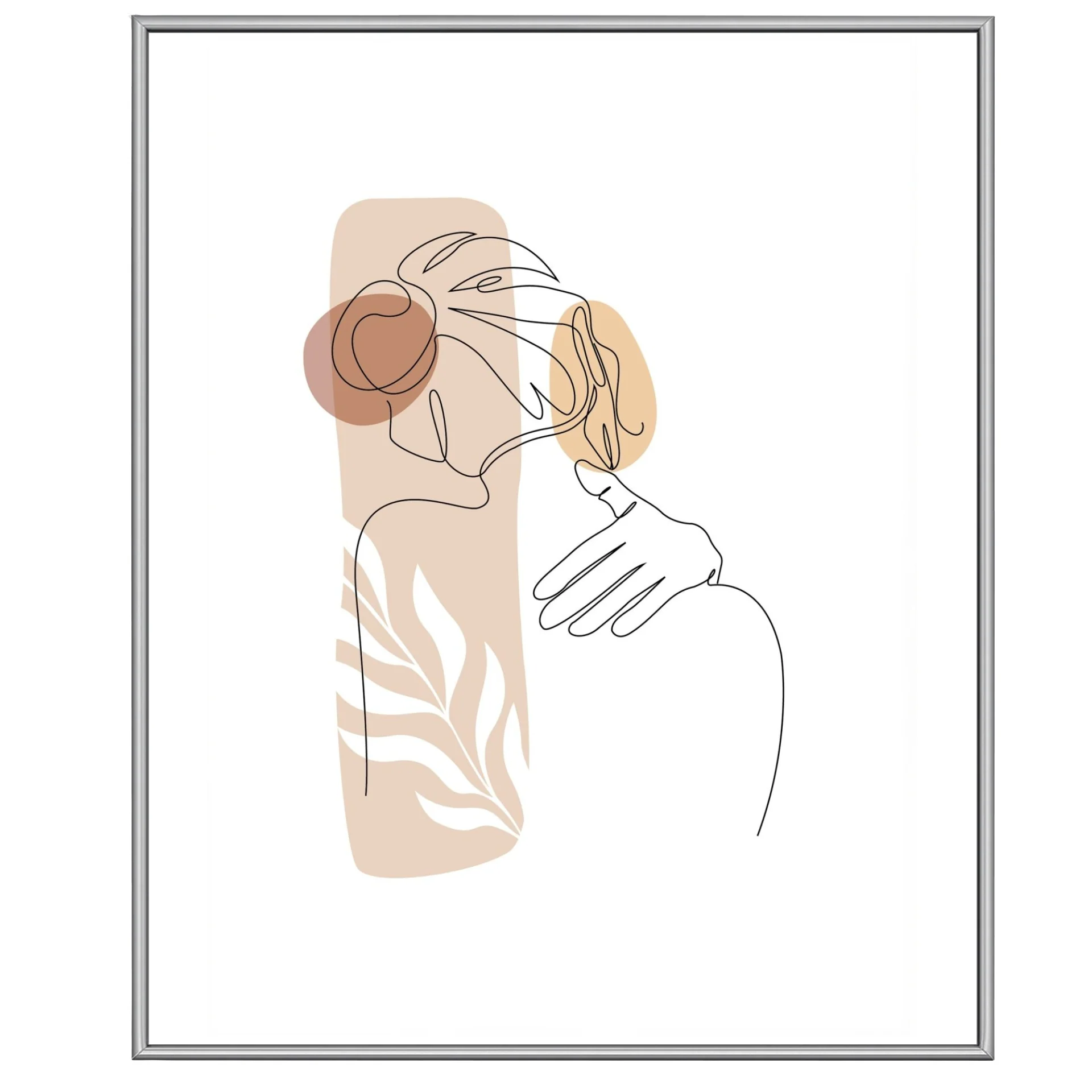 Cadre photo Malina PVC brillant Acier 50x70 cm