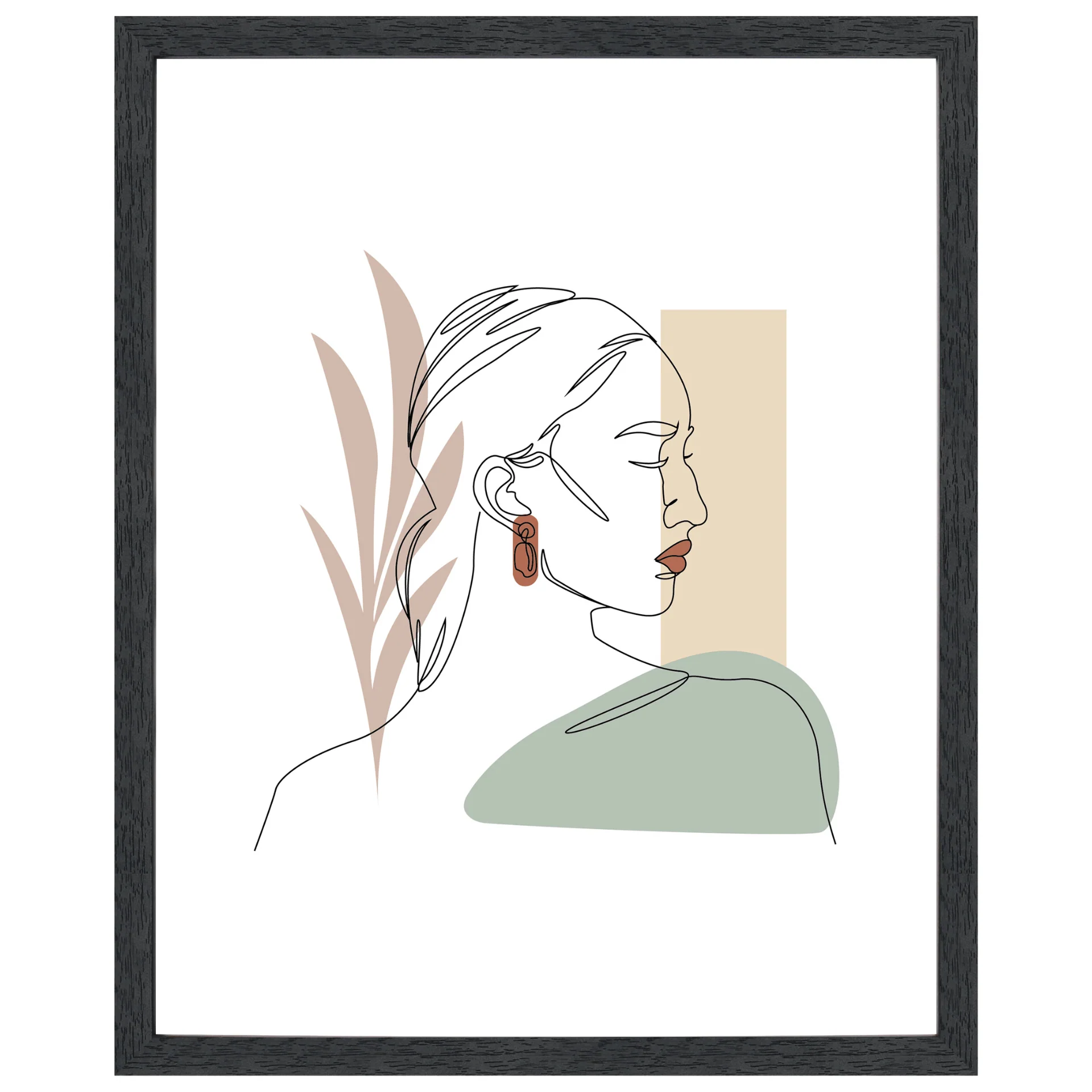 Cadre photo Paloma 40x50 cm noir