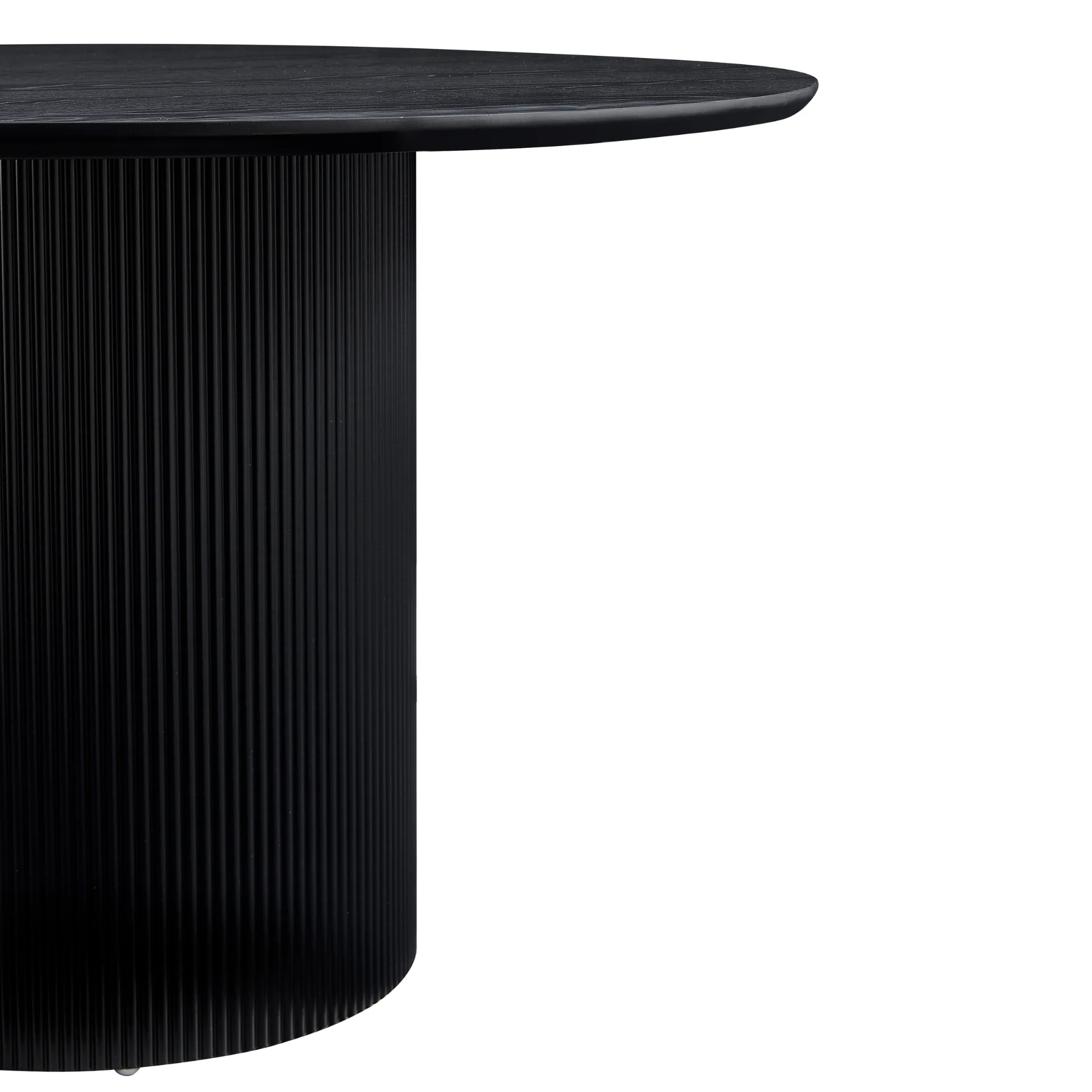 Carisma - Table de salle à manger ronde noire Ø120 cm - Image 3