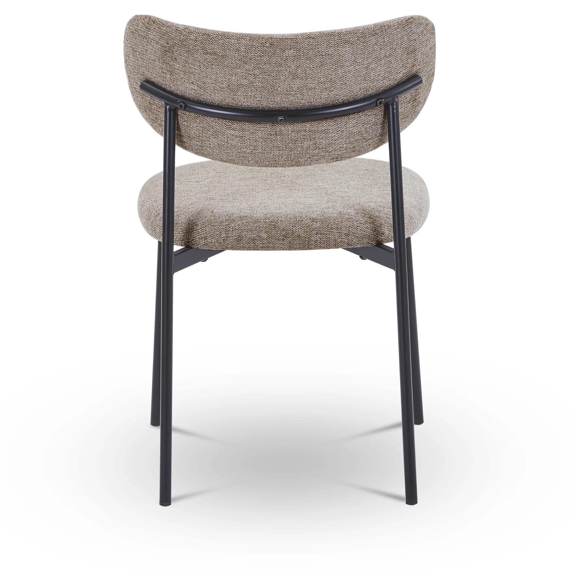 Chaise de salle à manger Lucinda - Tissu sable - Image 5