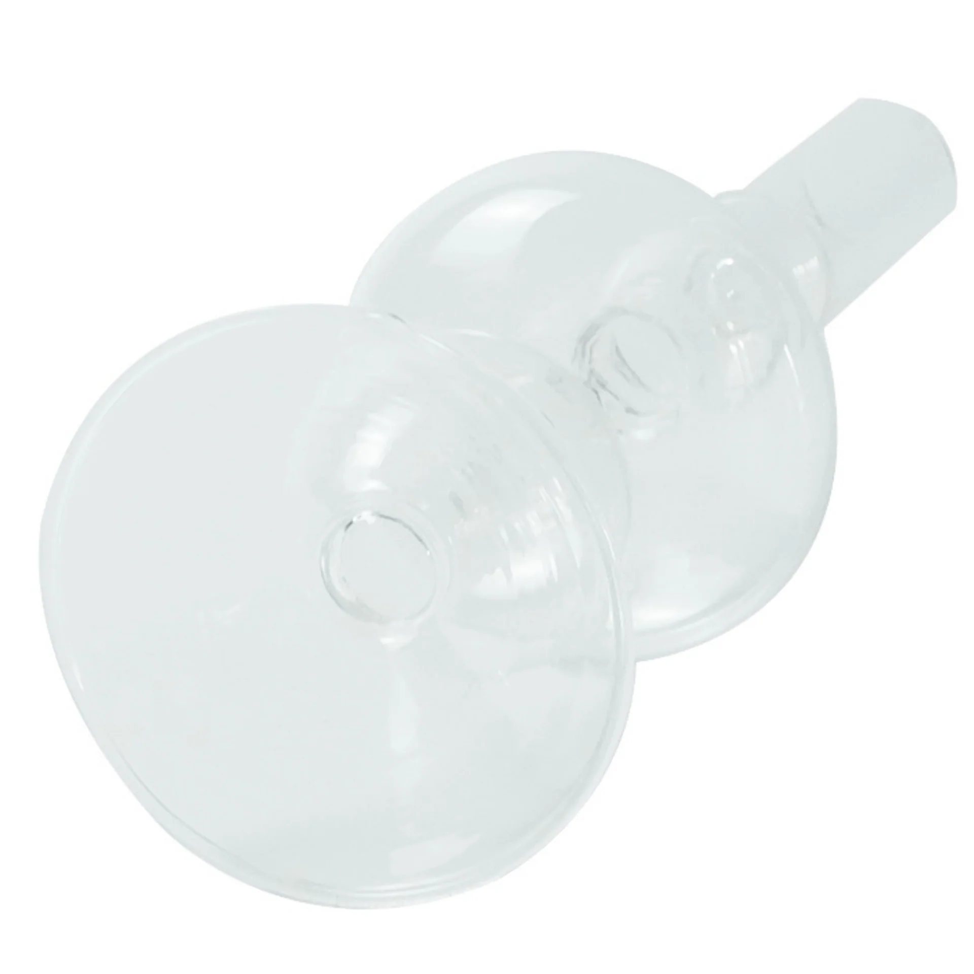 Chicka bougeoir en verre transparent 21 cm - Image 4