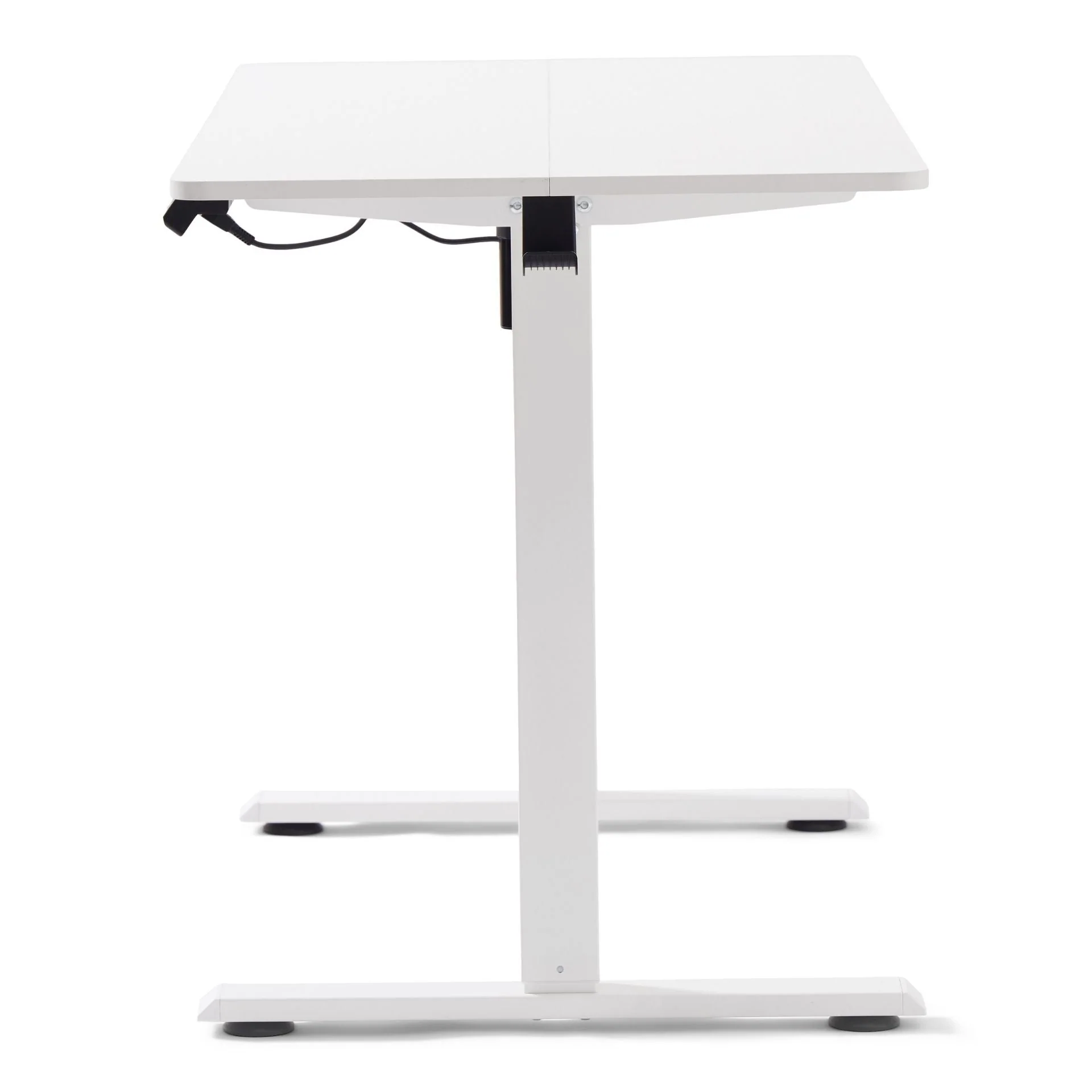 Damian bureau réglable en hauteur bureau 115x60 cm en blanc - Image 6