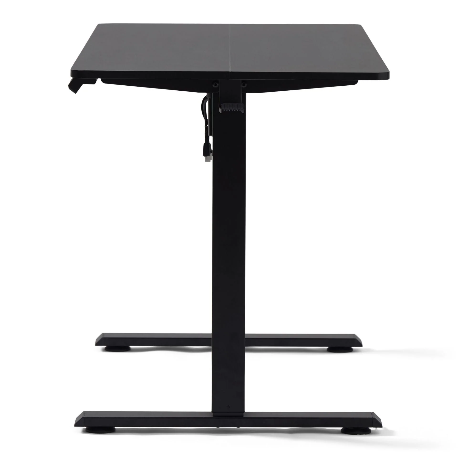 Damian bureau réglable en hauteur bureau 115x60 cm en noir - Image 5