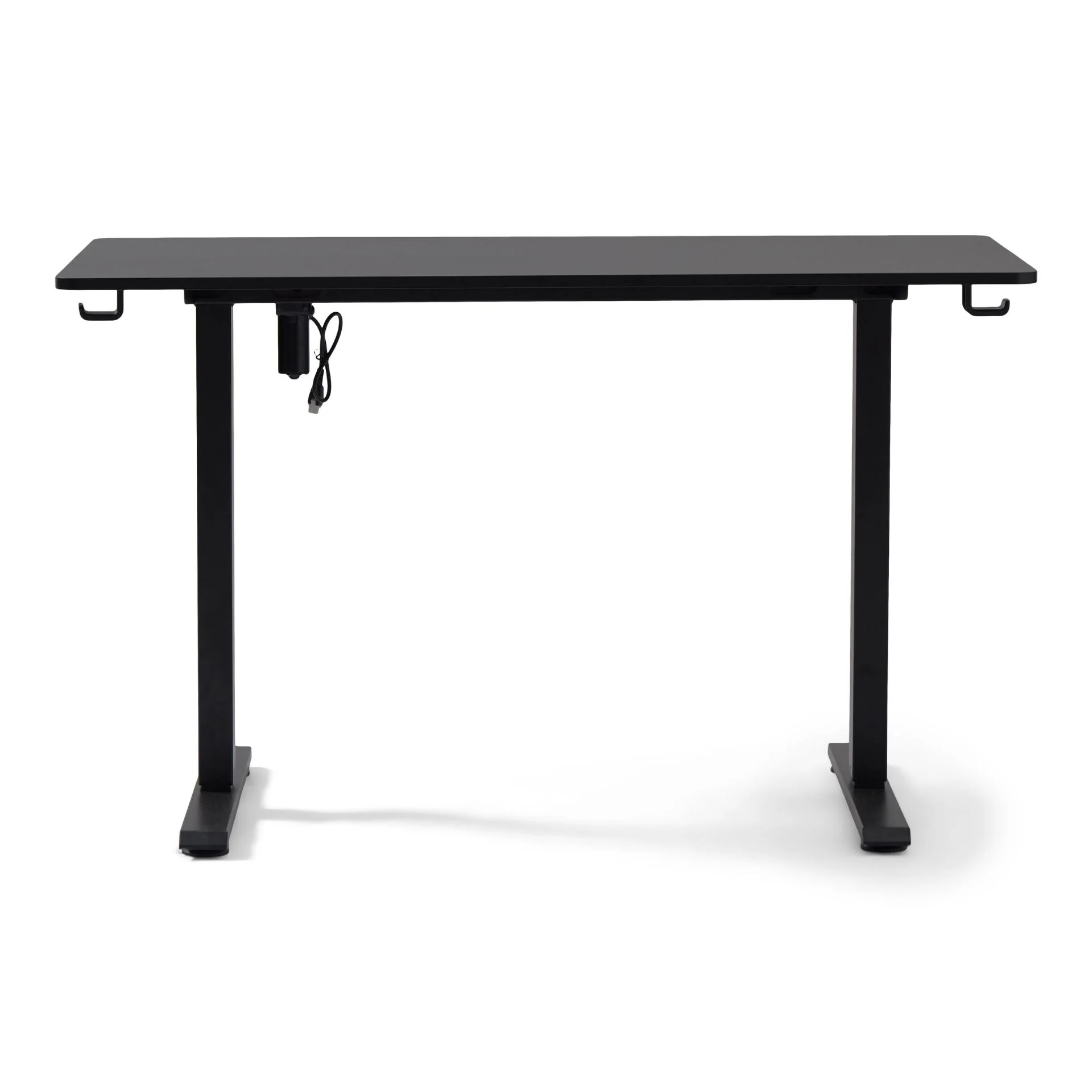 Damian bureau réglable en hauteur bureau 115x60 cm en noir - Image 7
