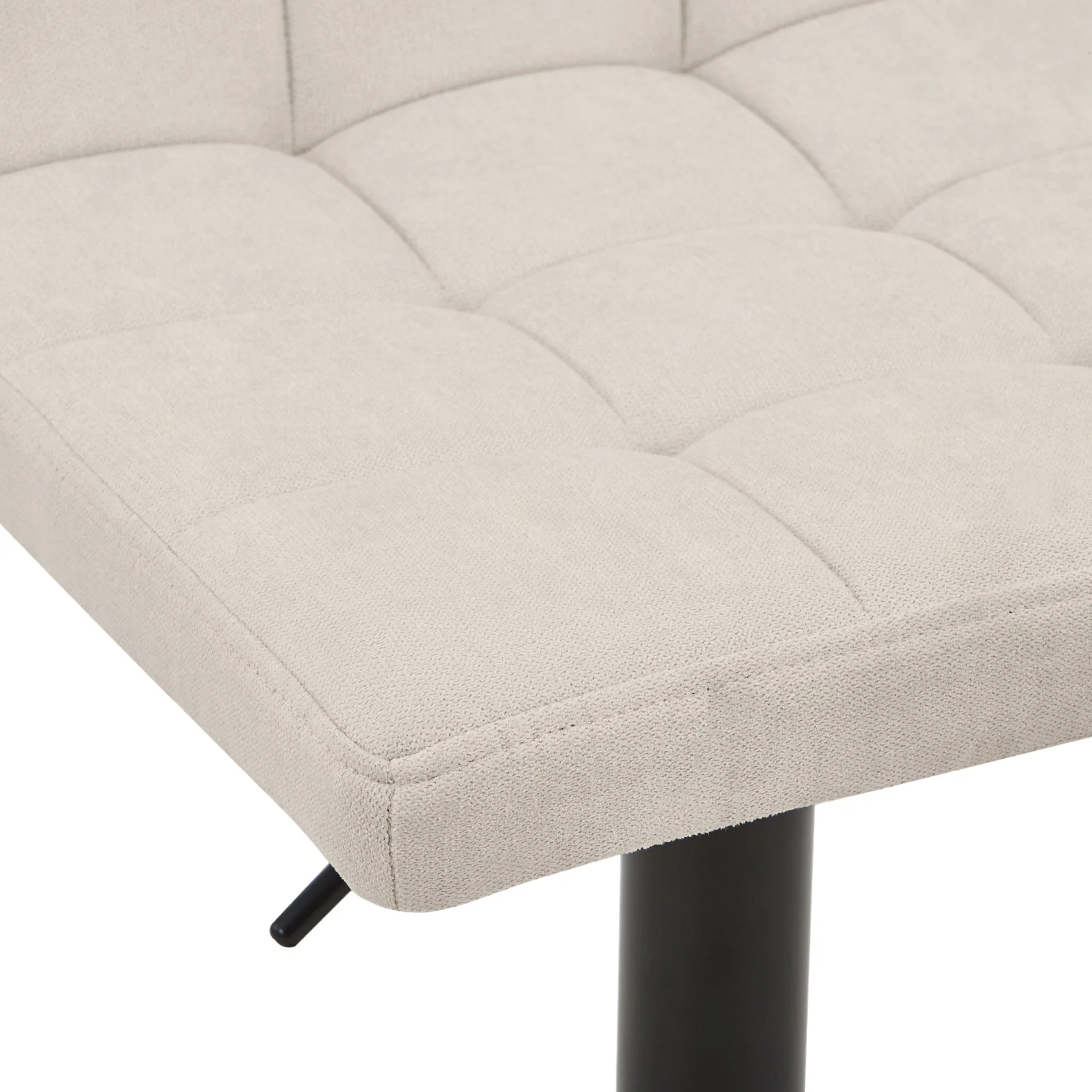 Diana - tabouret de bar beige réglable avec fonction de pivotement à 360 degrés - Image 7