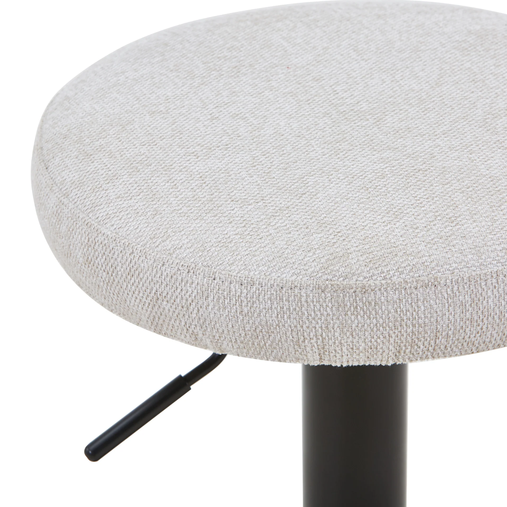 Ditte - tabouret de bar pivotant à 360 degrés en beige - Image 3