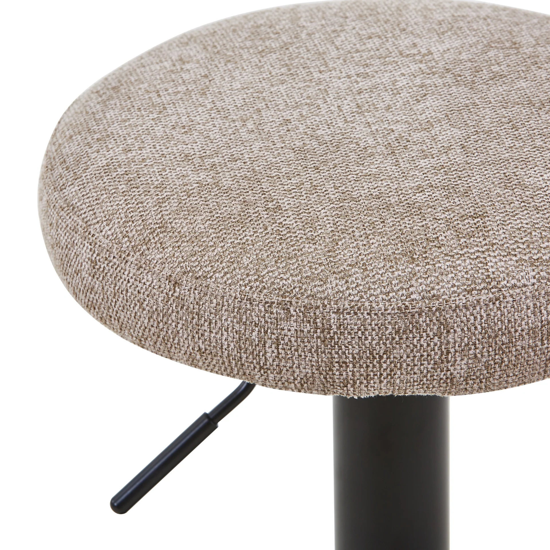 Ditte - tabouret de bar pivotant à 360° en sable - Image 3
