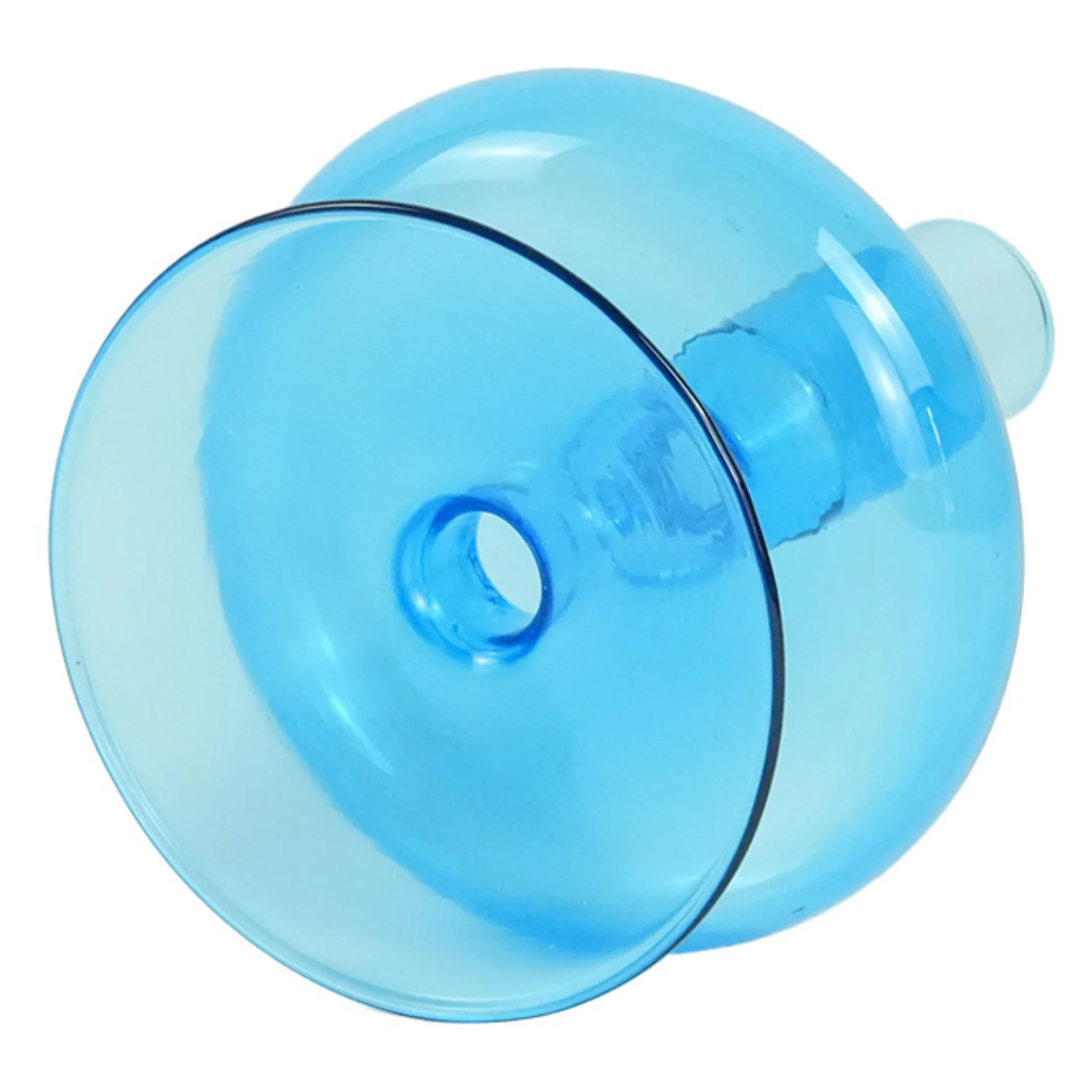 Elly bougeoir en verre bleu 12 cm - Image 4