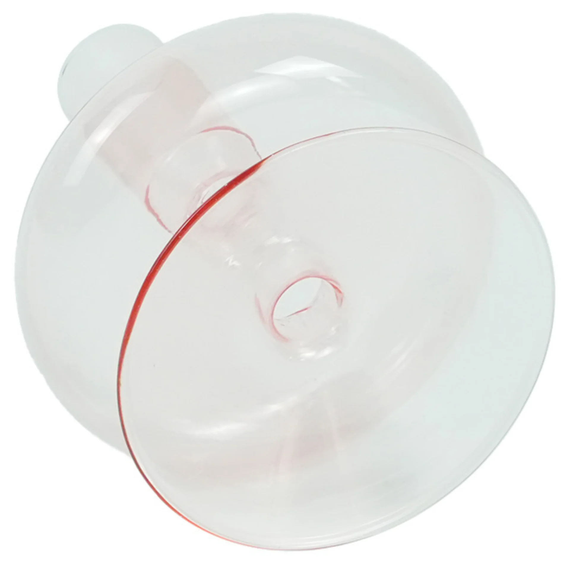 Elly bougeoir en verre rose 12 cm - Image 4