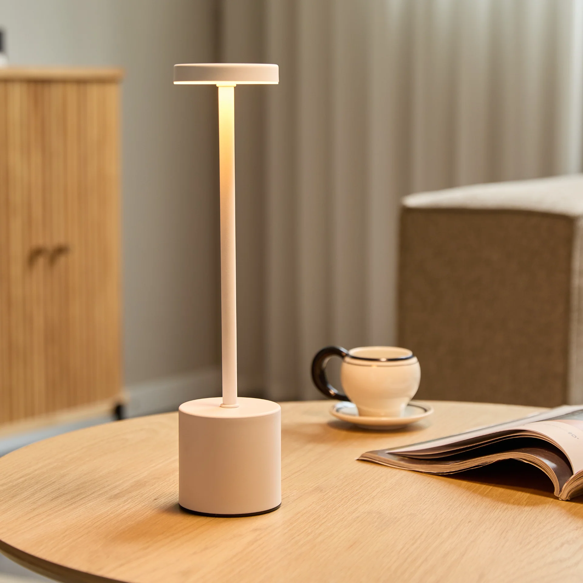 Elvis lampe de table LED blanc - Image 10