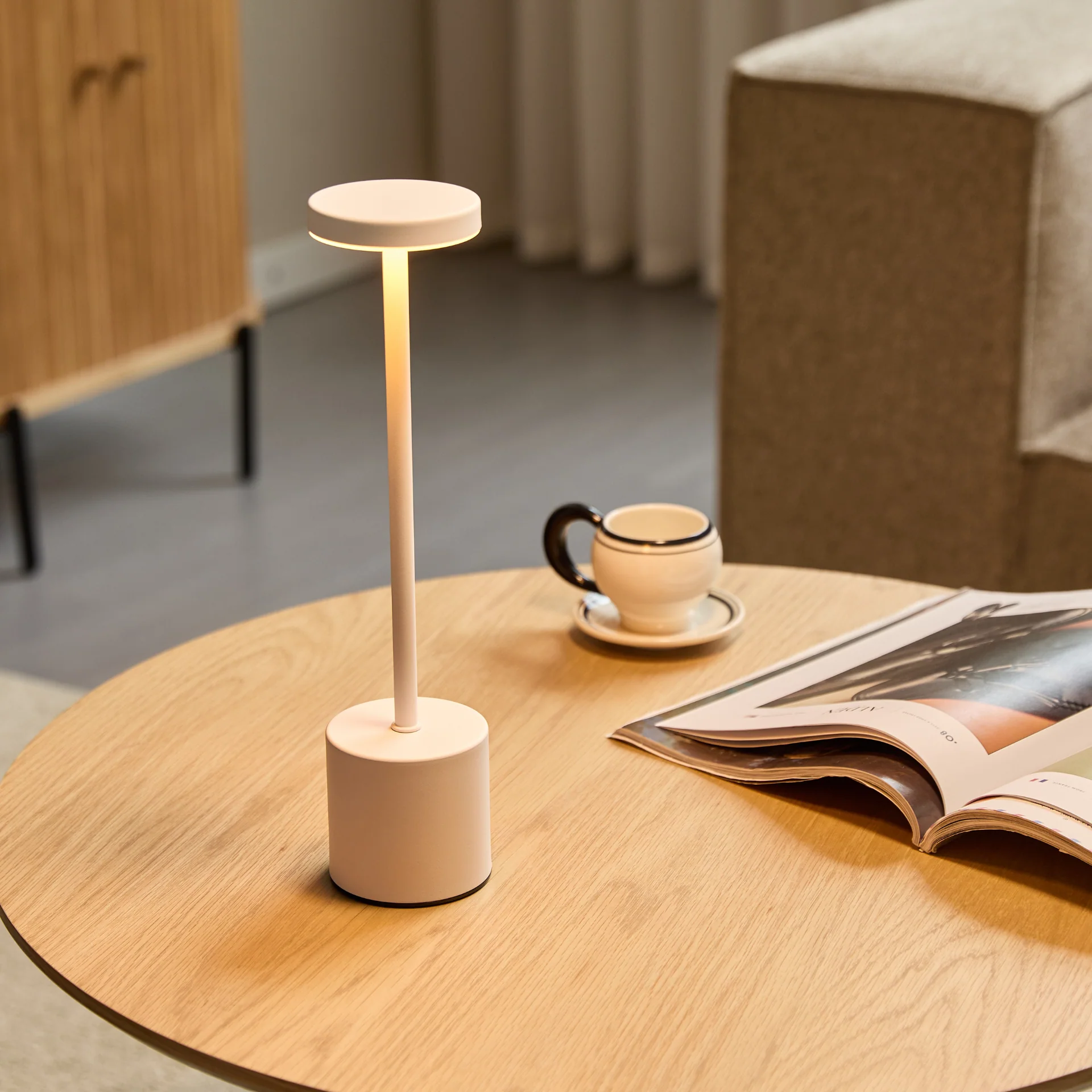 Elvis lampe de table LED blanc - Image 7