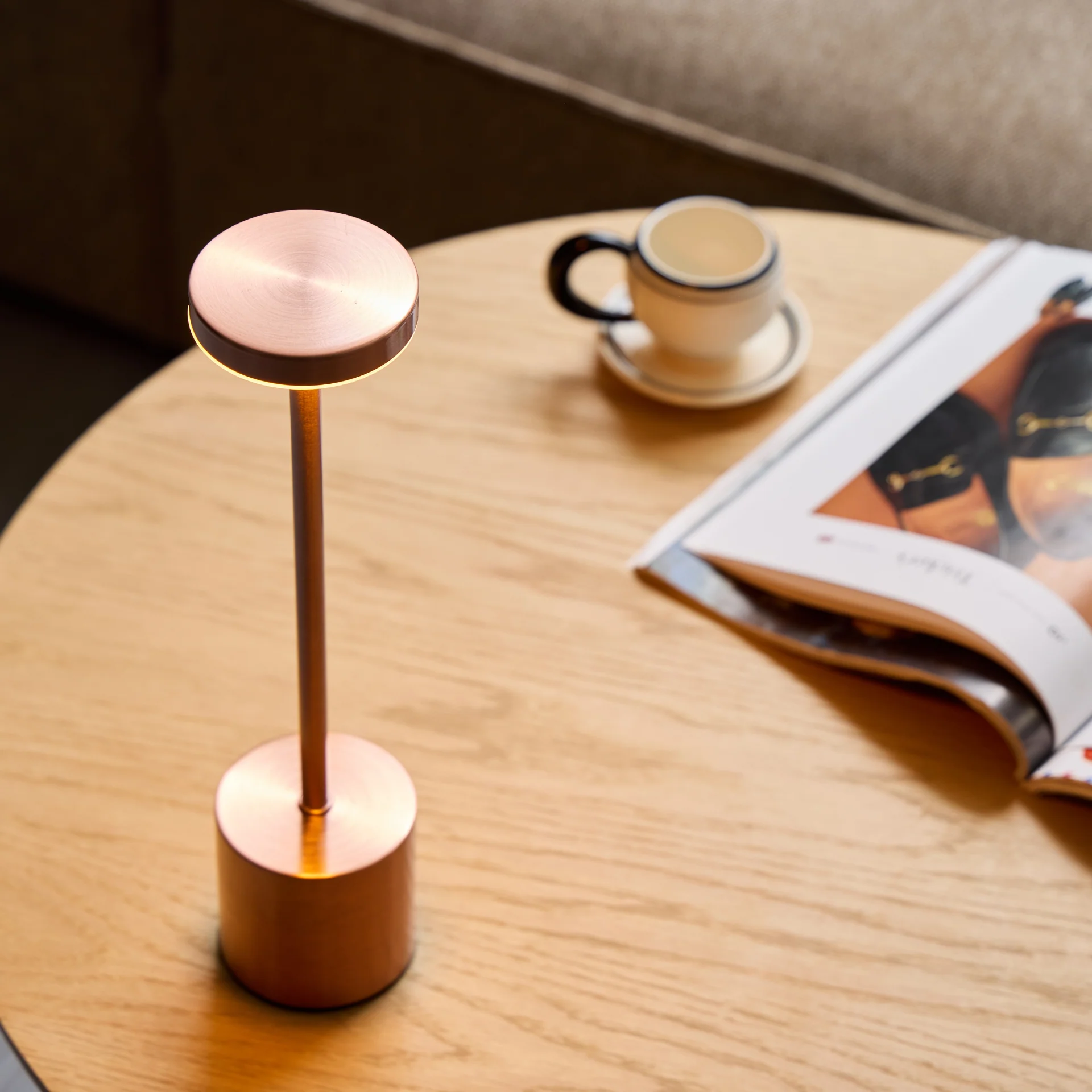Elvis lampe de table LED bronze - Image 9