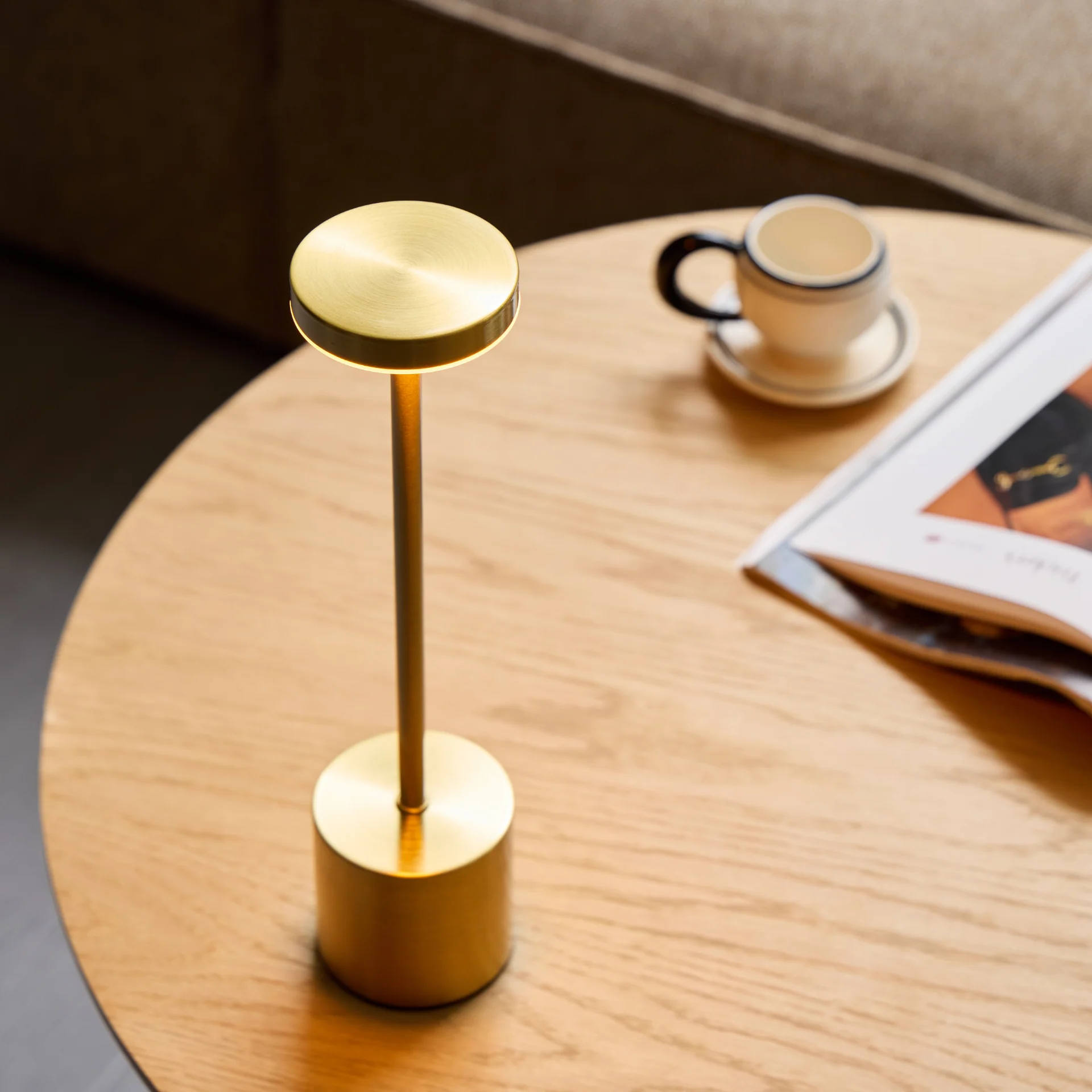 Elvis lampe de table LED or - Image 6