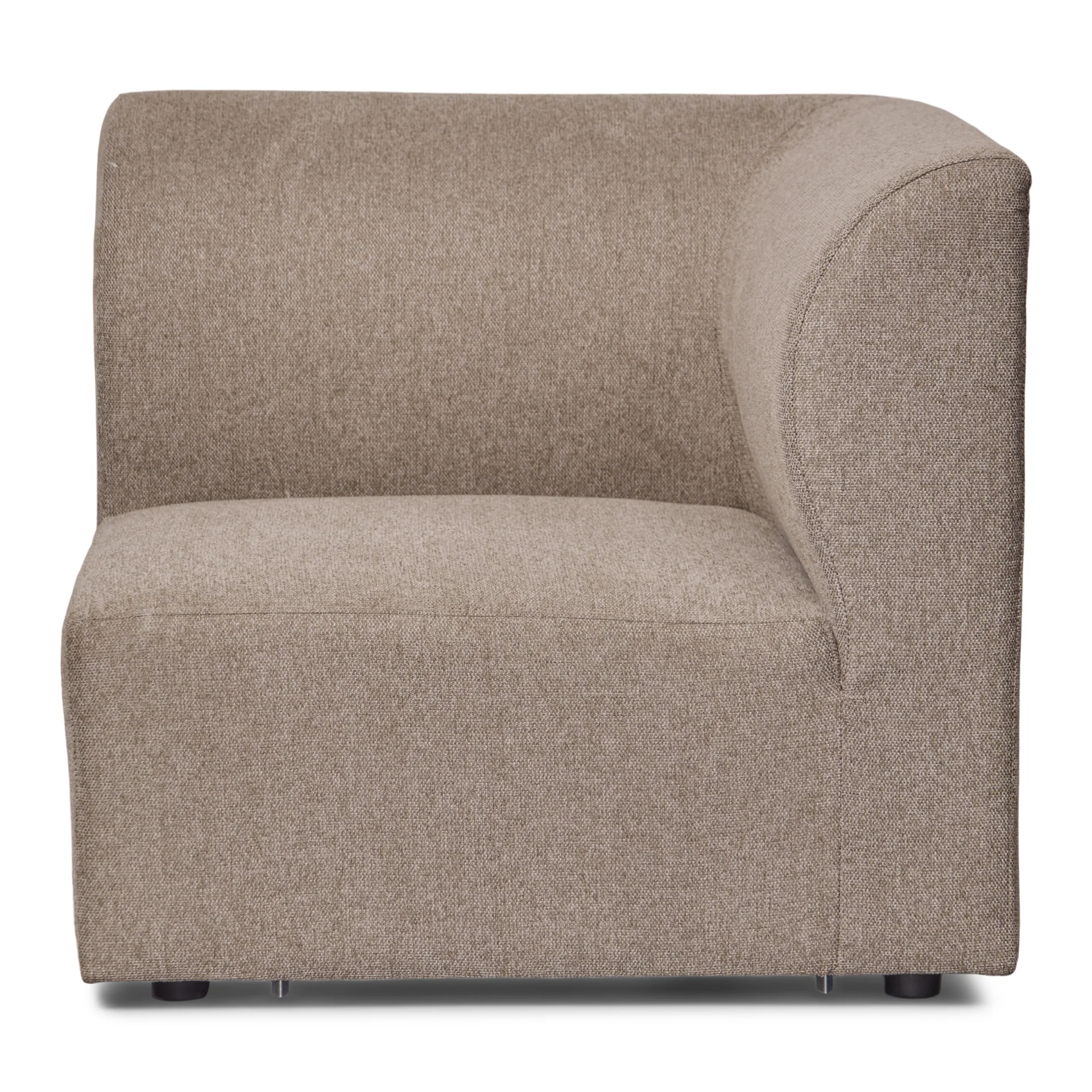 Emilia Module droit et gauche en sable L : 79 x P : 79 x H : 72 cm - Image 2