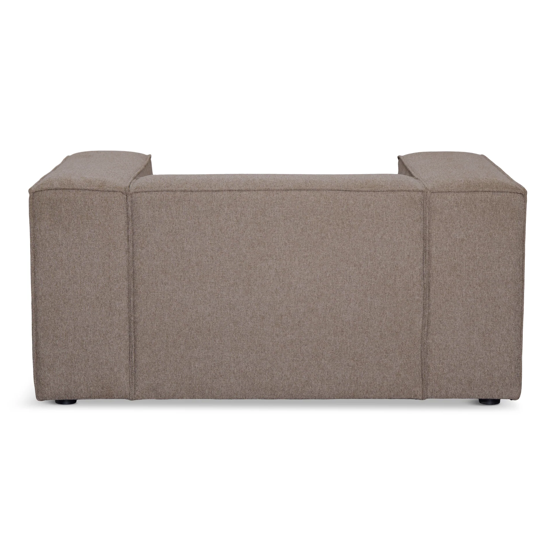 Hailey Fauteuil en sable L : 136 × P : 100 × H : 64 cm - Image 8