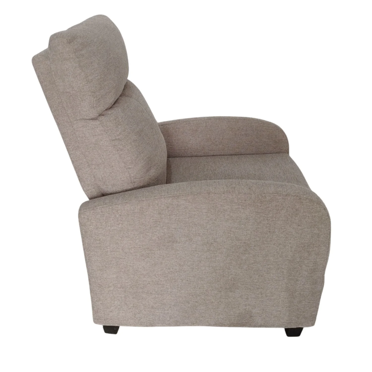 Fauteuil Silas en sable avec fonction de basculement et repose-jambes - Image 3