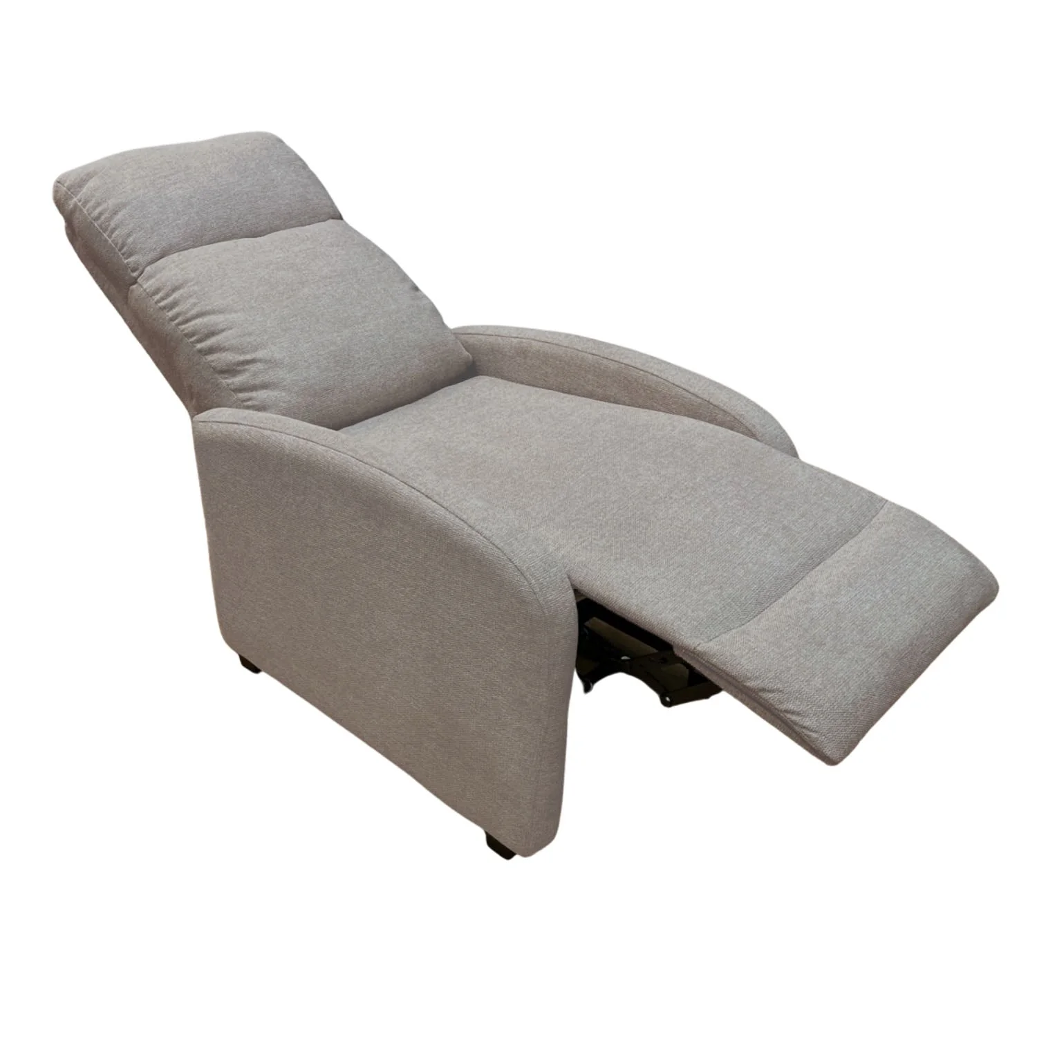 Fauteuil Silas en sable avec fonction de basculement et repose-jambes - Image 4