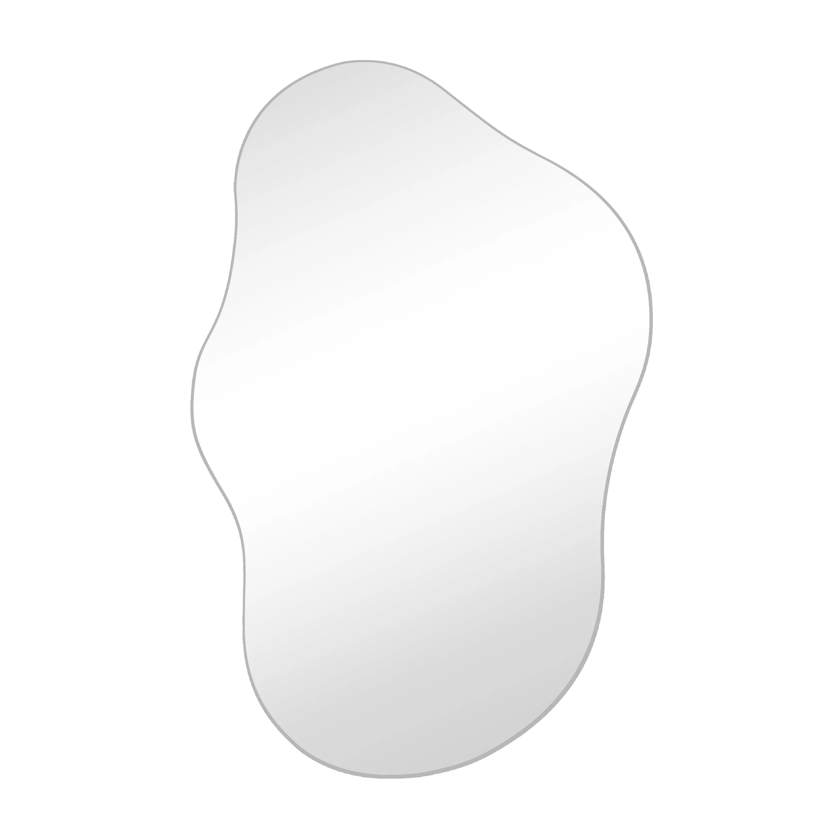 Felicia - Miroir organique sans cadre 60 x 39 cm - Image 5