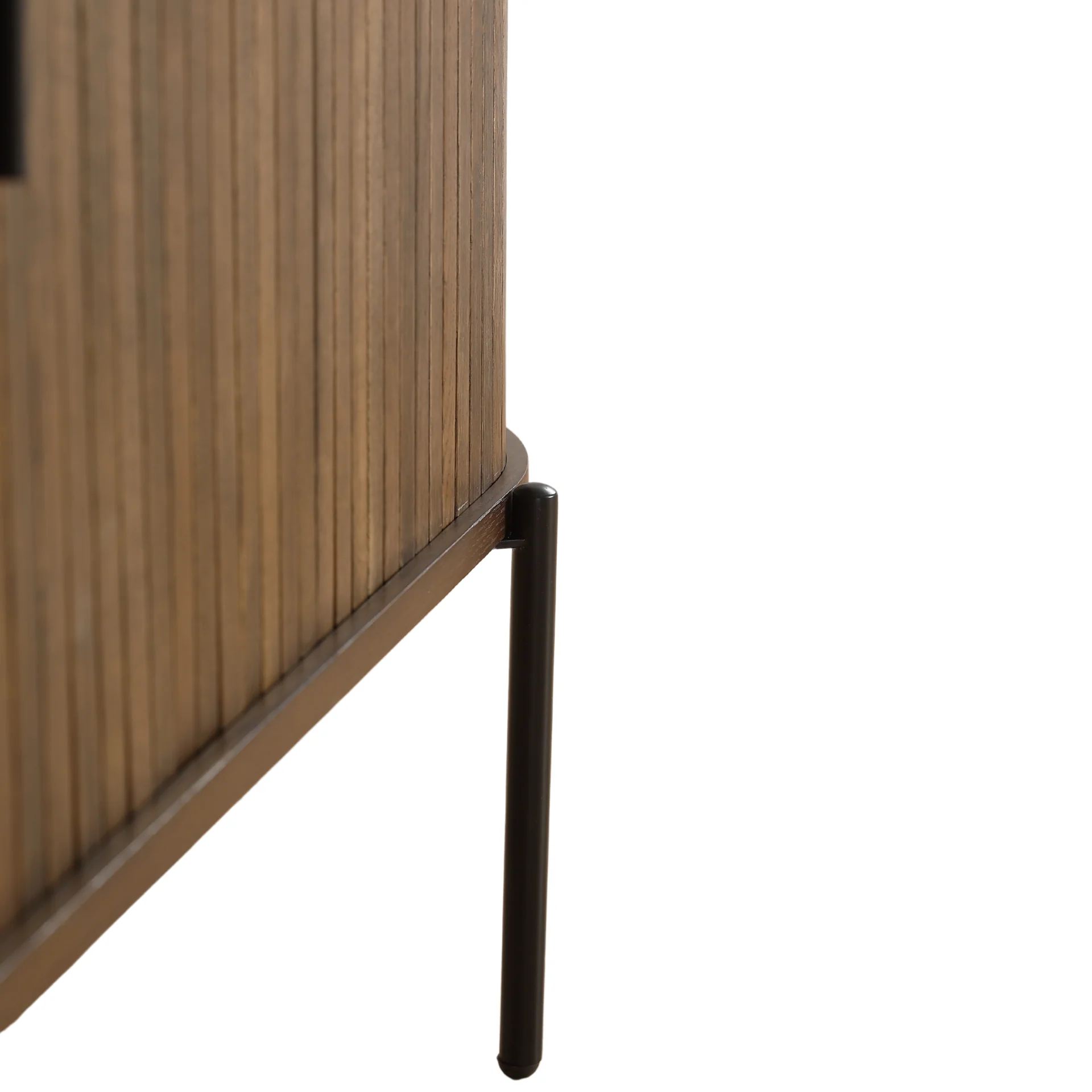 Florence - Armoire à chaussures en chêne fumé 160 x 45 x 75 cm - Image 11