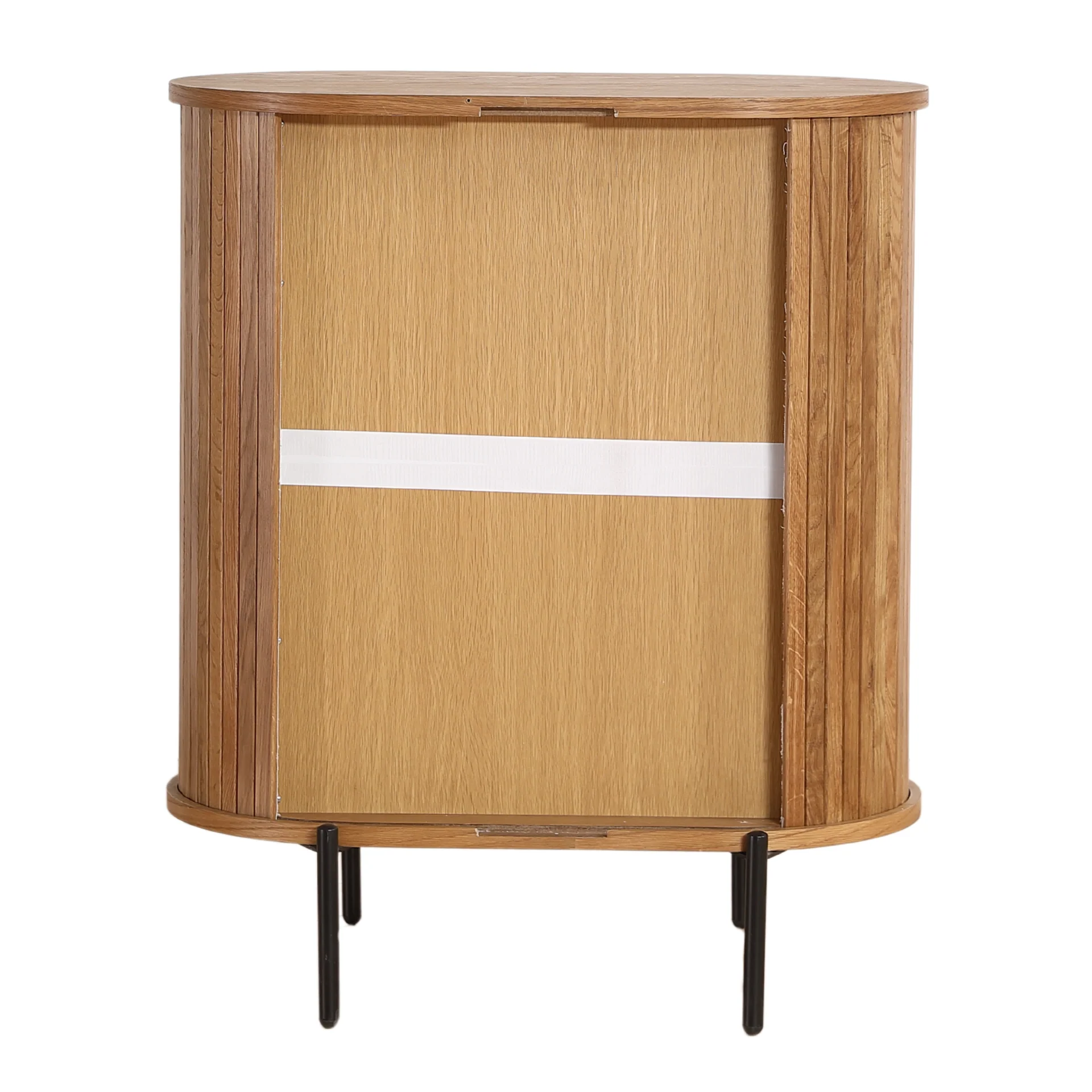 Florence - Armoire à persiennes en chêne 70 x 40 x 85 cm - Image 11