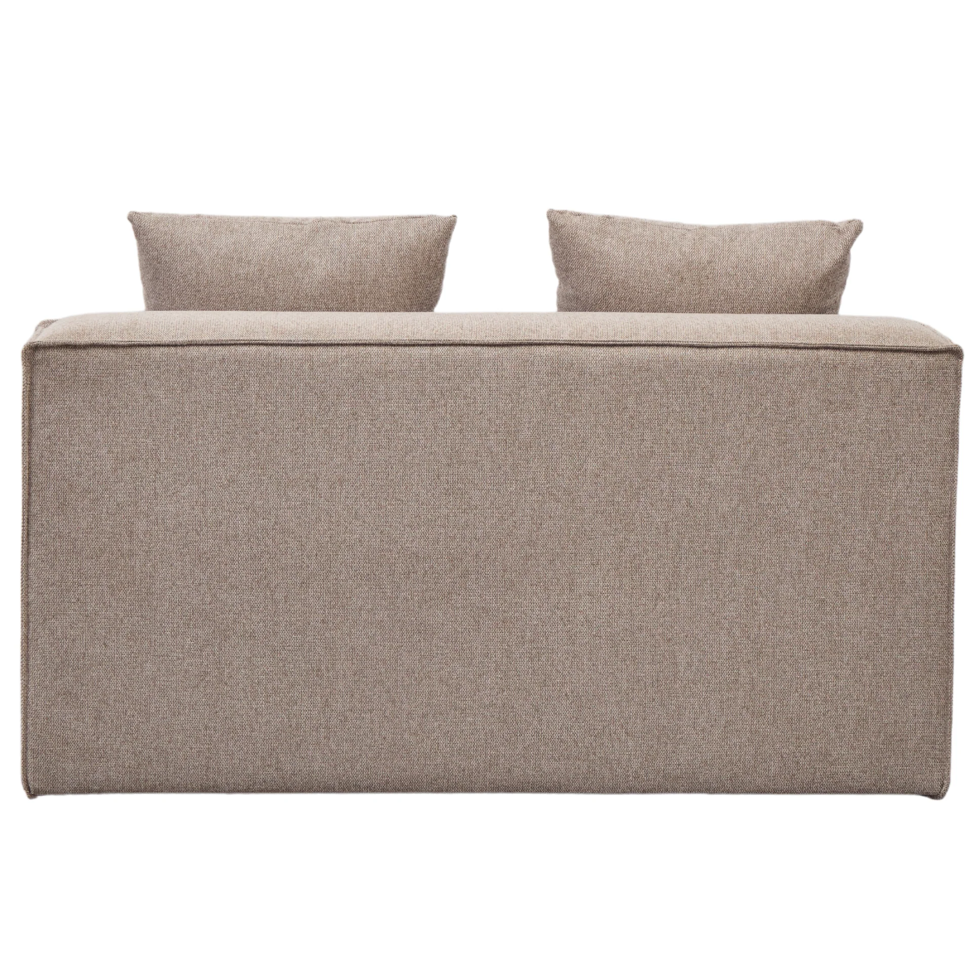 Hailey module central en sable L : 121 x P : 100 x H : 65 cm - Image 6