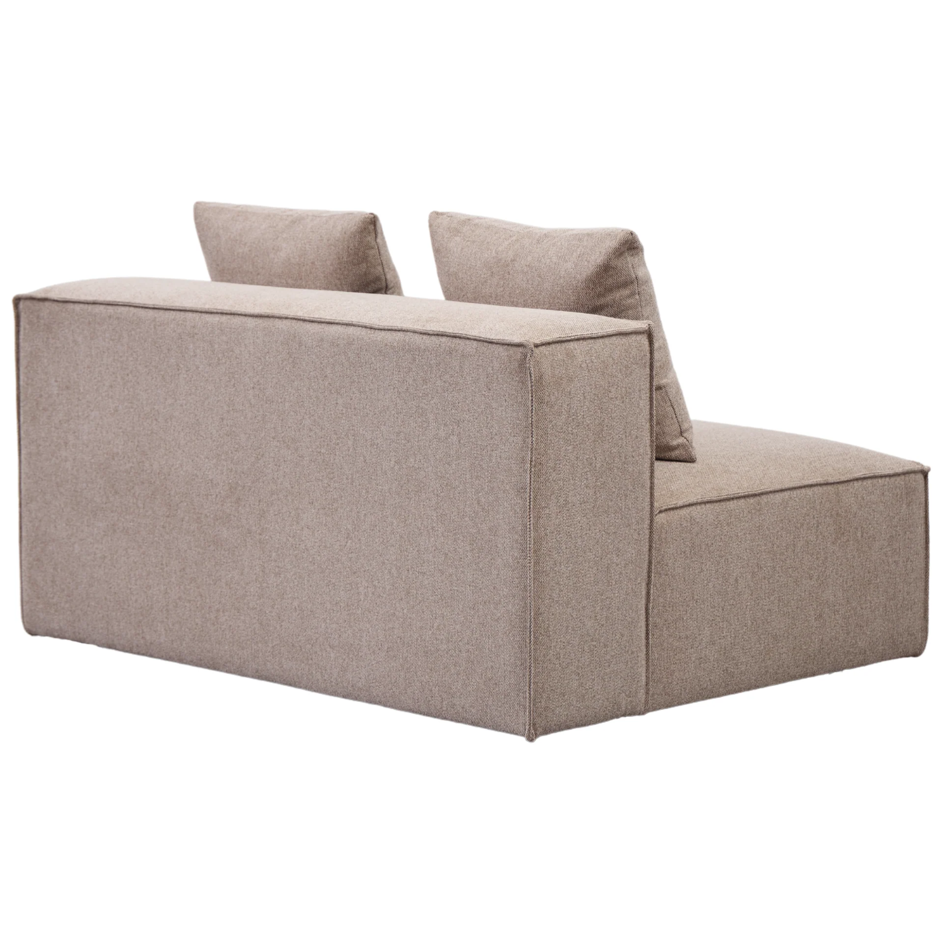 Hailey module central en sable L : 121 x P : 100 x H : 65 cm - Image 8