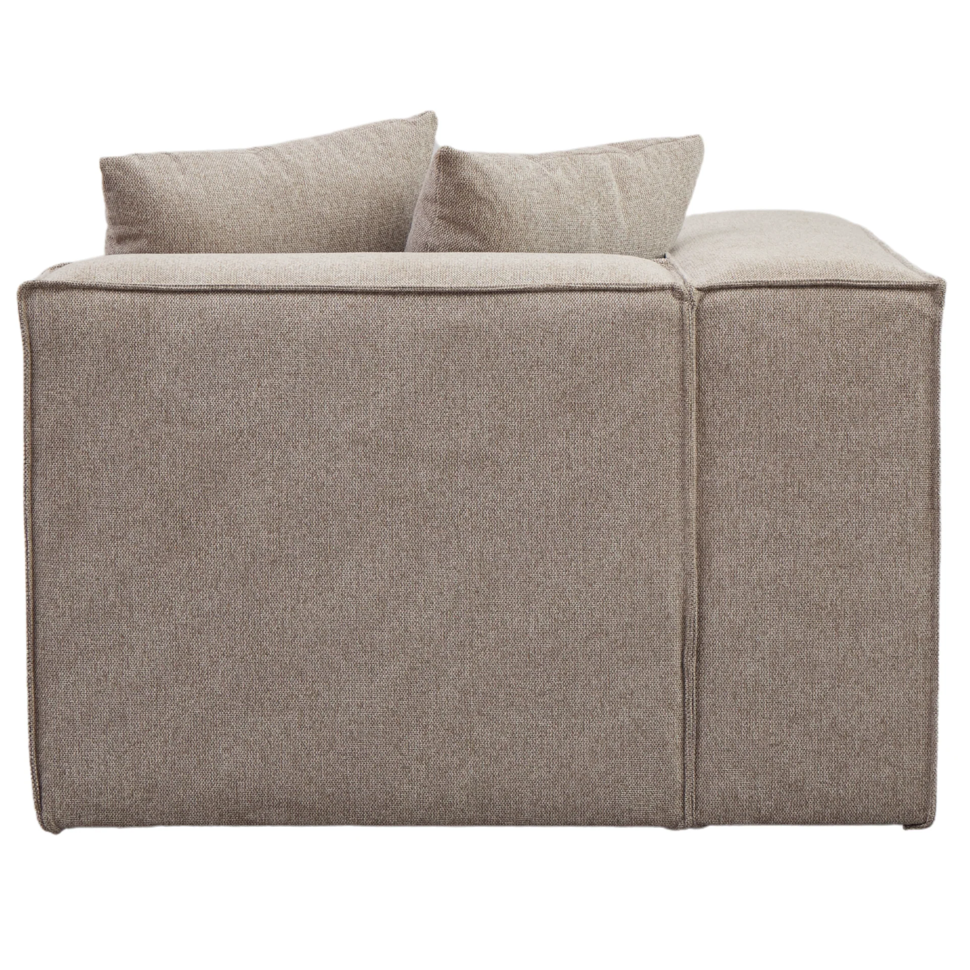 Hailey module d'angle en sable L : 100 x P : 100 x H : 65 cm - Image 6