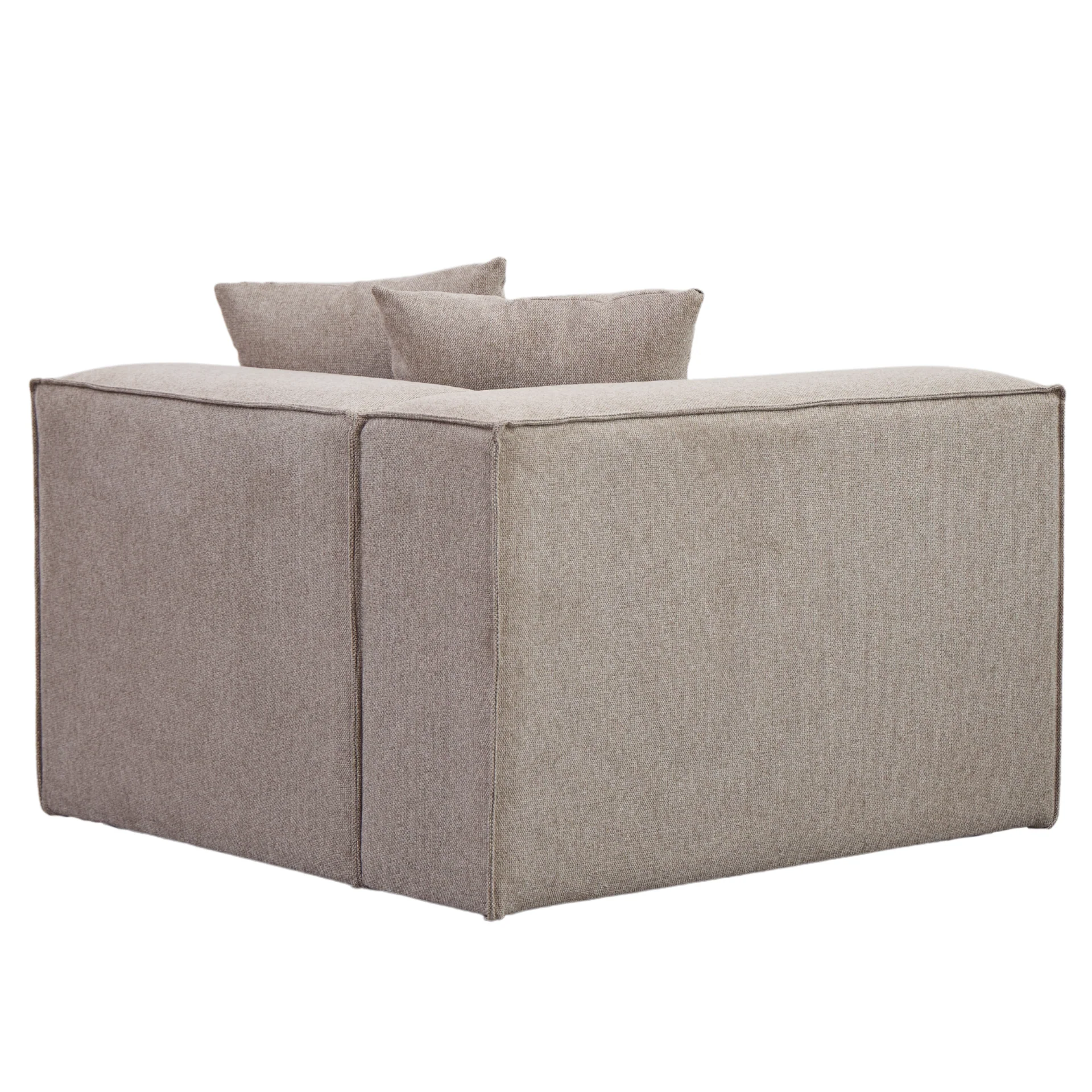 Hailey module d'angle en sable L : 100 x P : 100 x H : 65 cm - Image 9