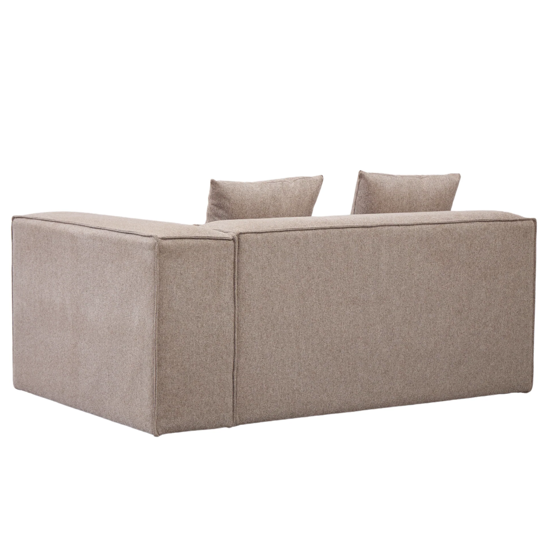 Hailey module droit en sable L : 147 x P : 100 x H : 65 cm - Image 5