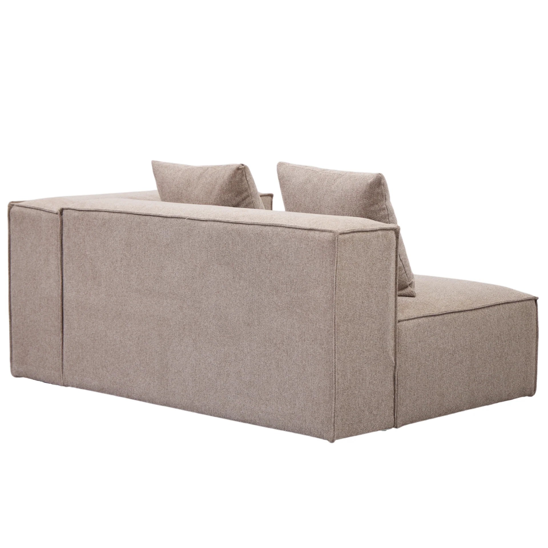 Hailey module droit en sable L : 147 x P : 100 x H : 65 cm - Image 7
