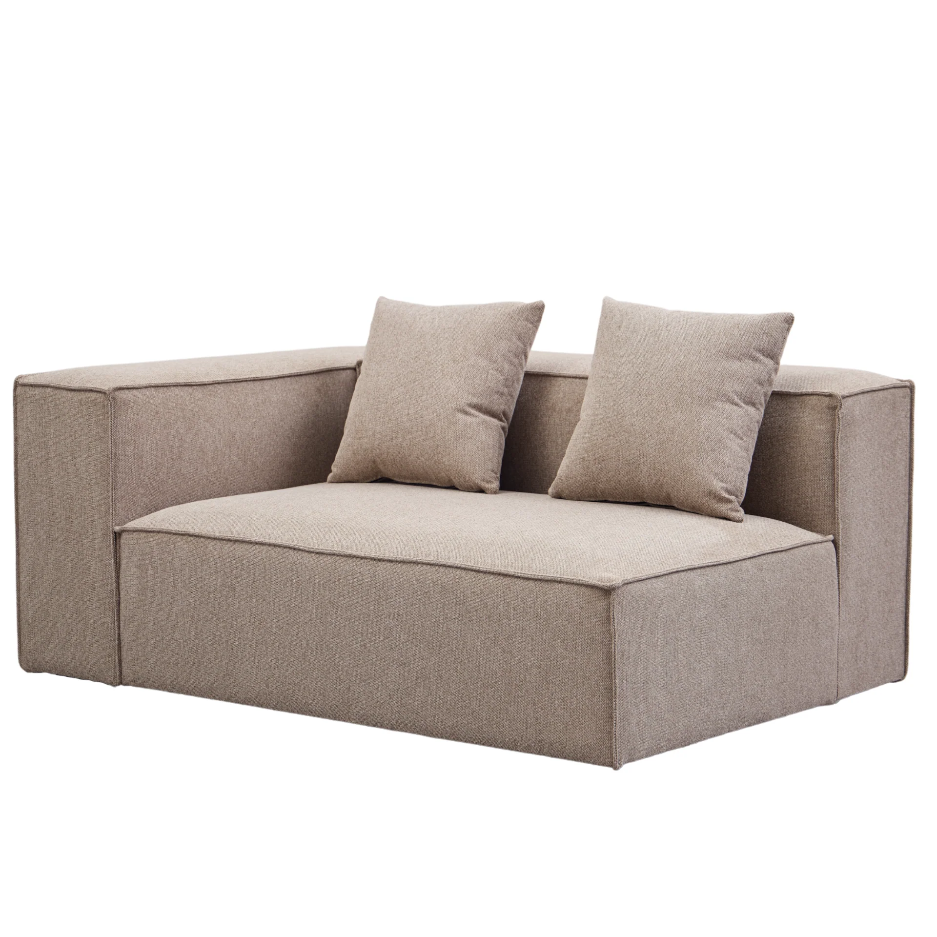 Hailey module gauche en sable L : 147 x P : 100 x H : 65 cm - Image 4