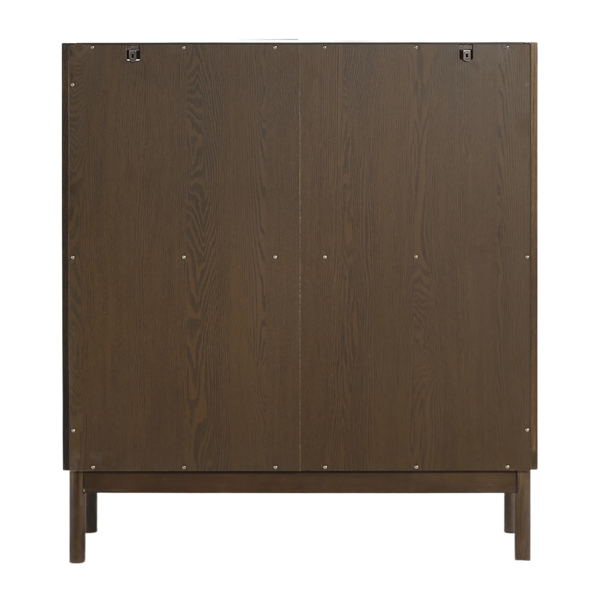 Vitrine Havana en chêne fumé avec 2 portes - 110x40x100 cm - Image 6