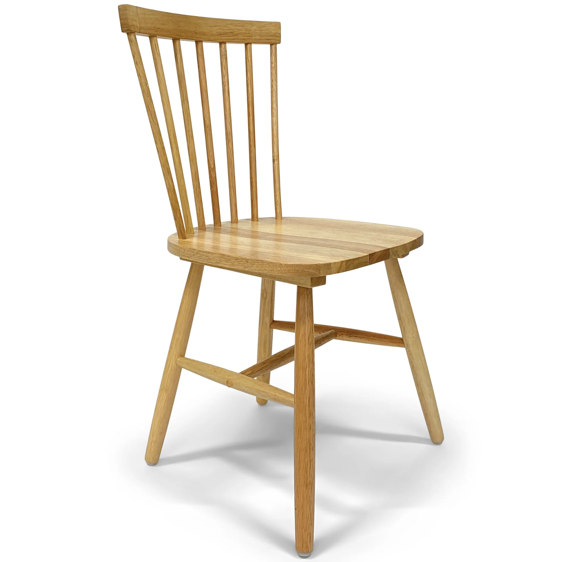 Holly - Chaise de salle à manger en bois aspect chêne - Image 6
