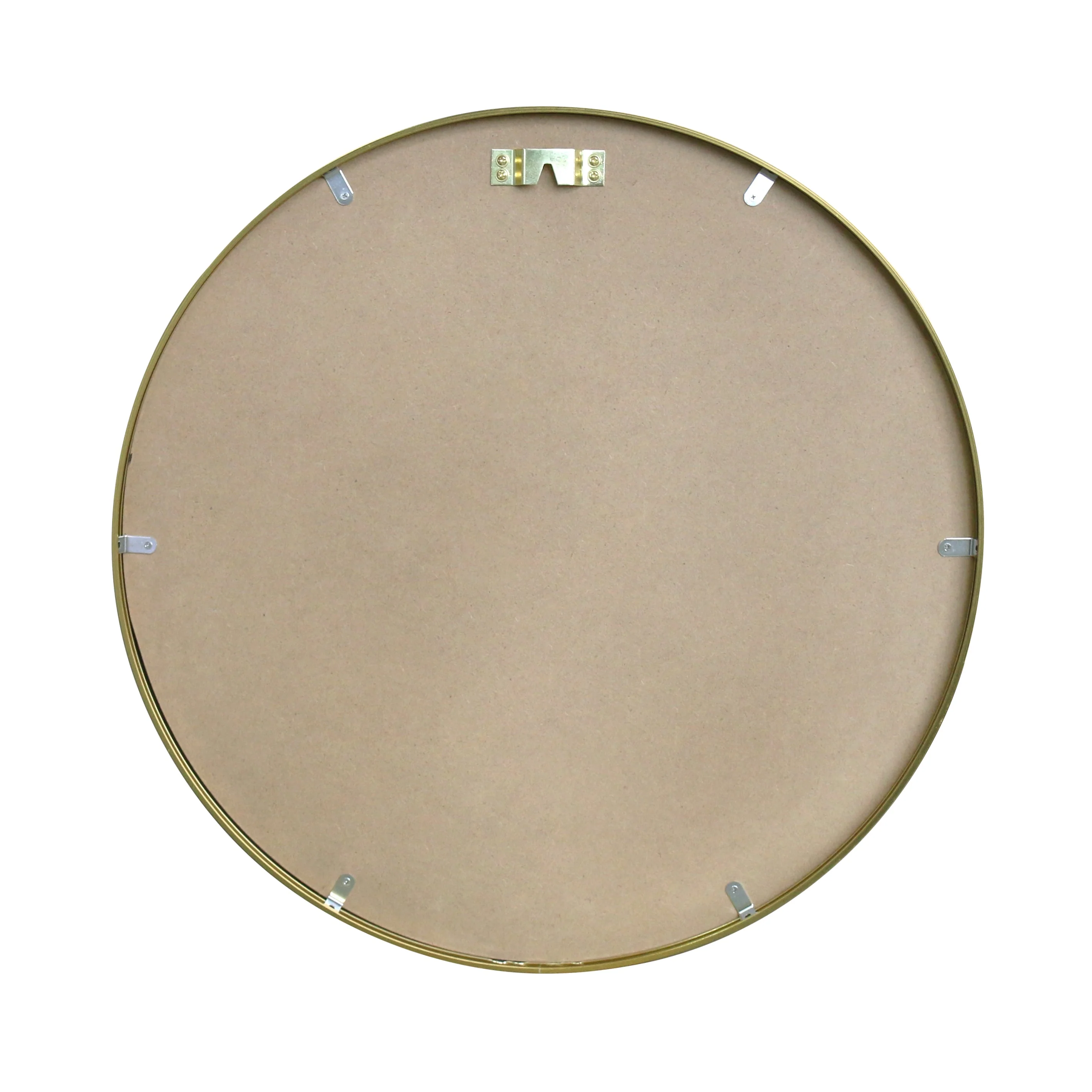Julia - Miroir rond avec cadre en laiton/or Ø50 cm - Image 6