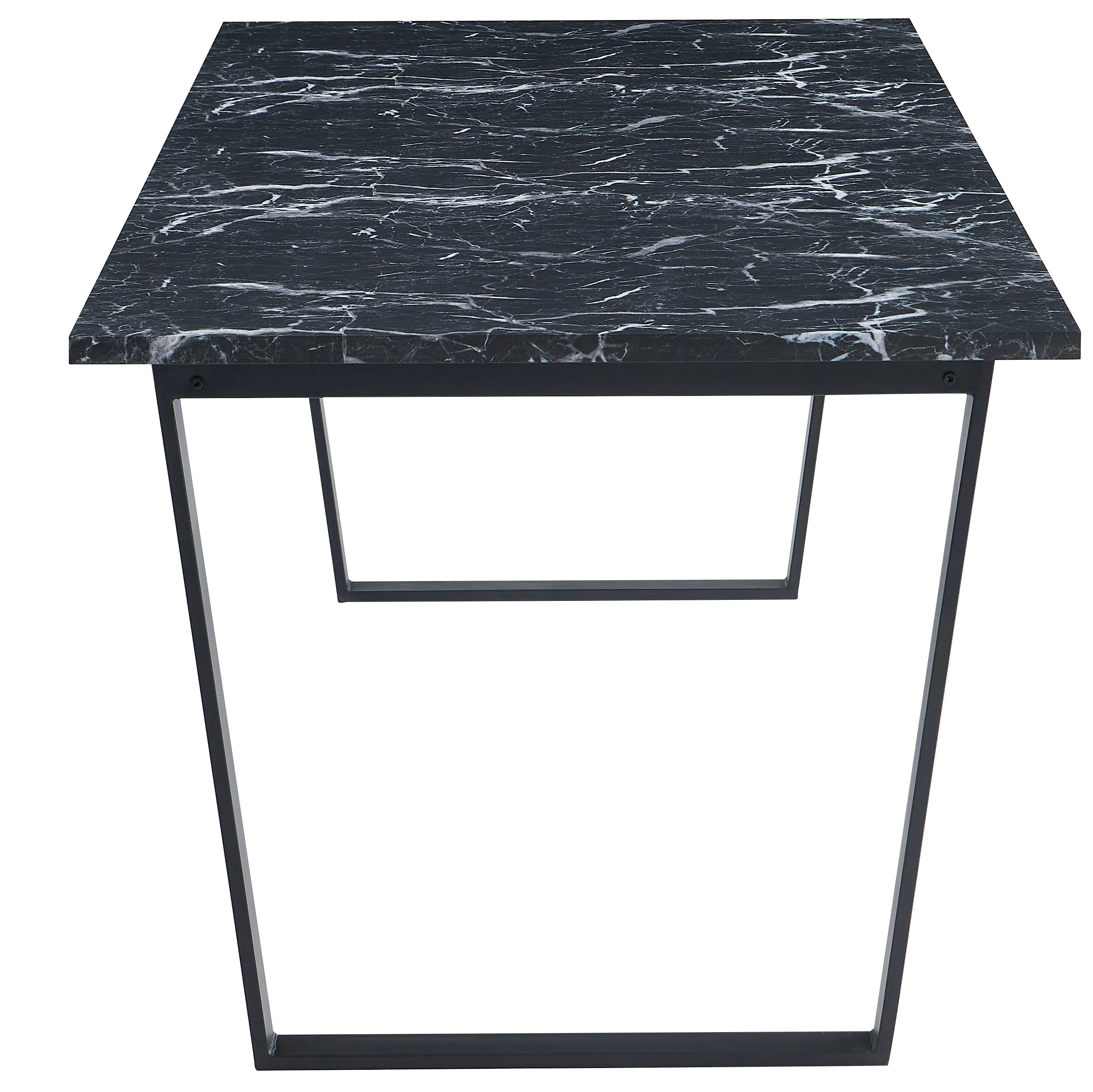 Karl - Table de salle à manger en imitation marbre 210 x 90 cm - Image 5