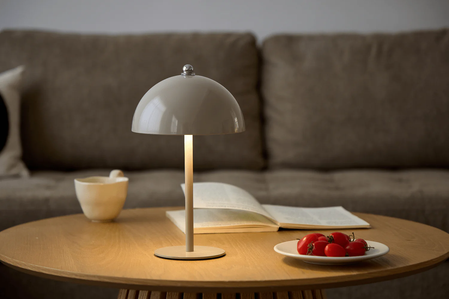 Lampe à poser Bloom Beige - Image 3