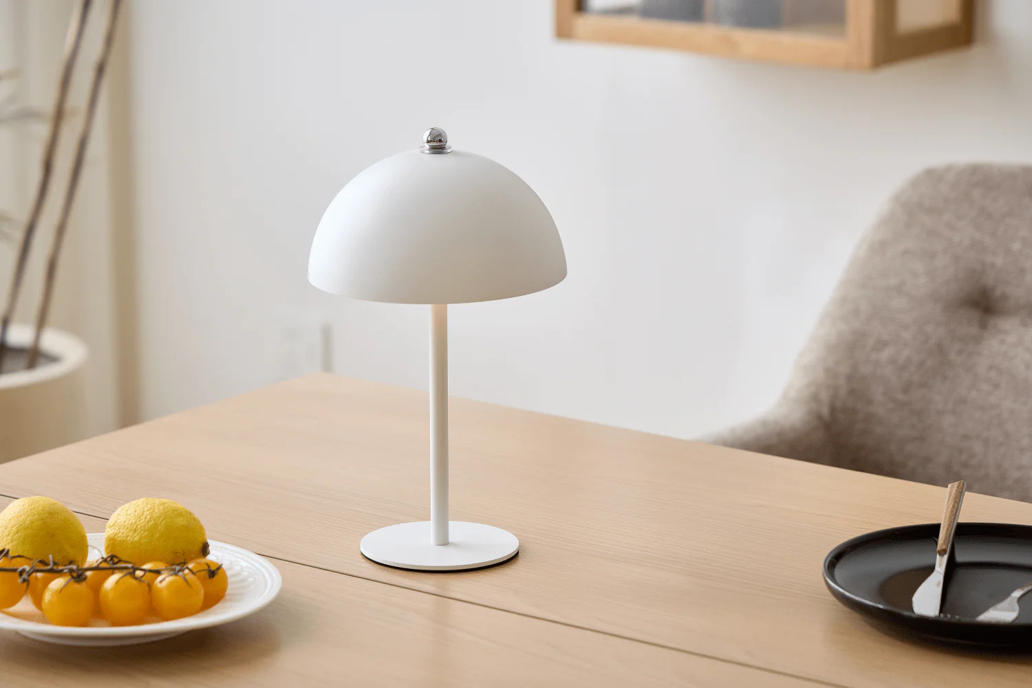 Lampe à poser Bloom Blanc - Image 2