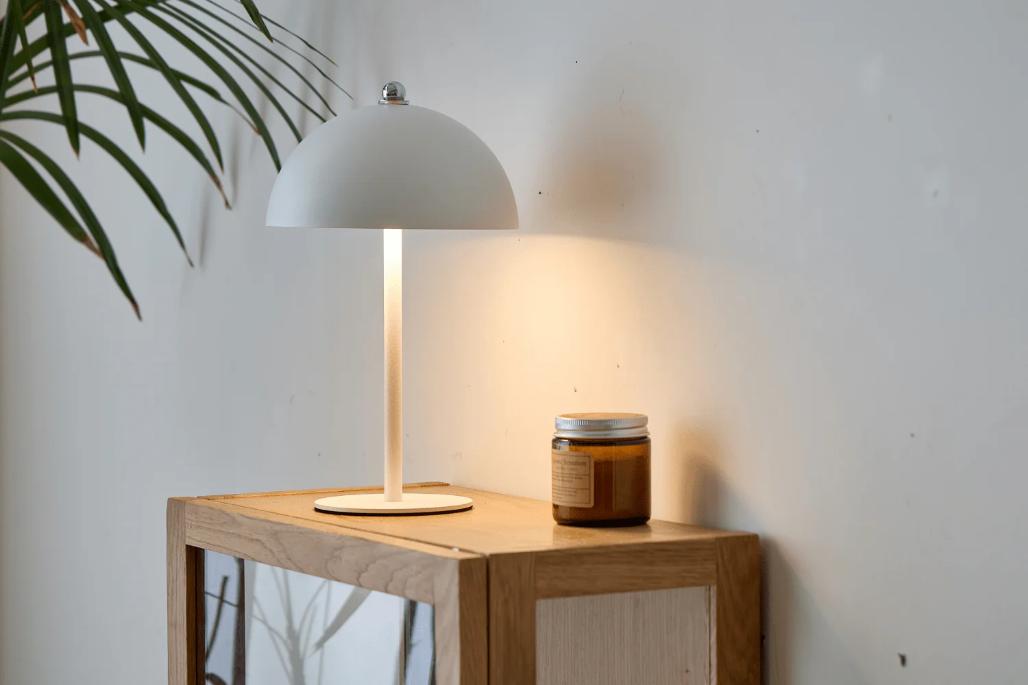 Lampe à poser Bloom Blanc - Image 3
